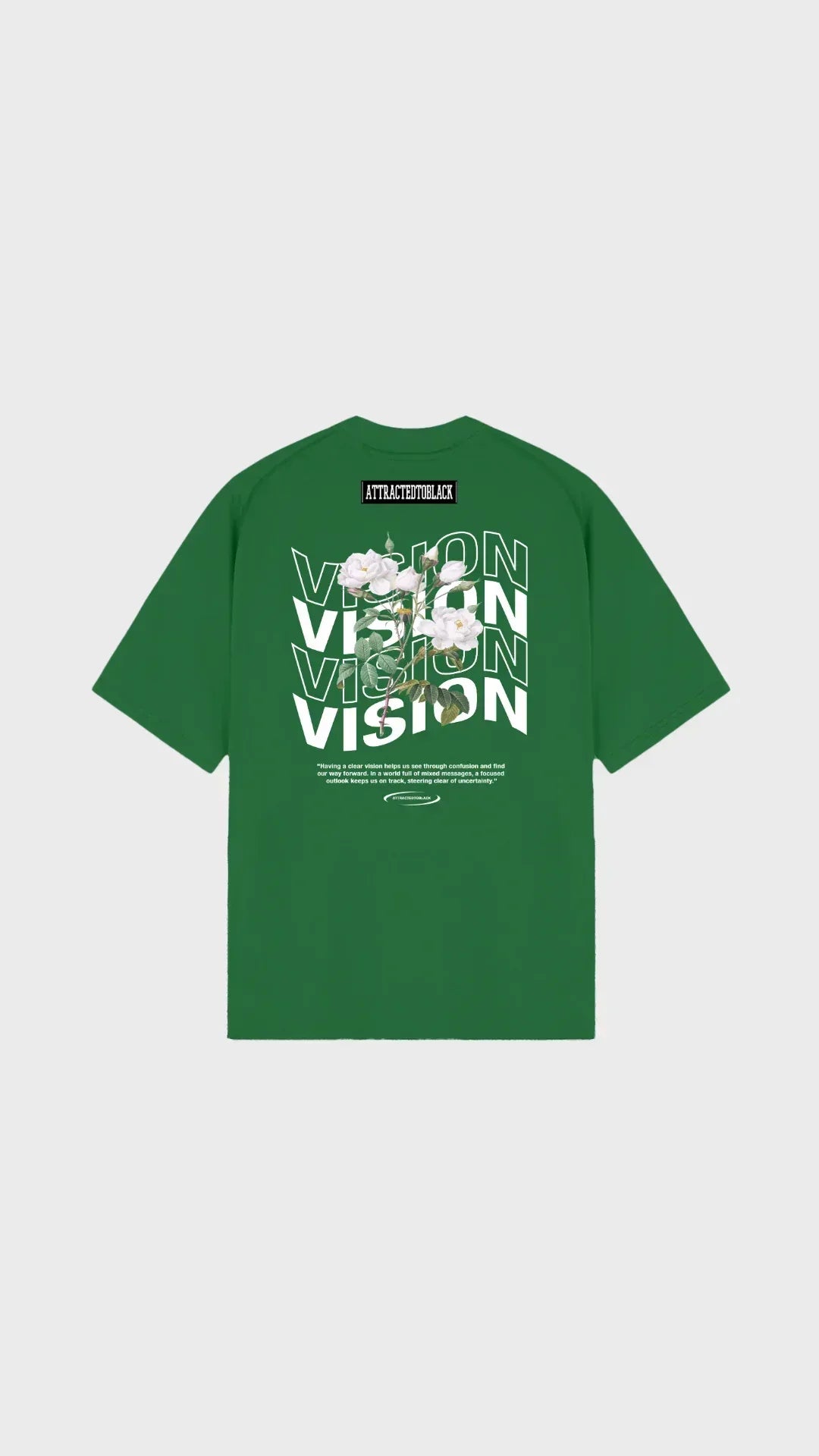 The Perspective Oversized Tee - Attractedtoblack