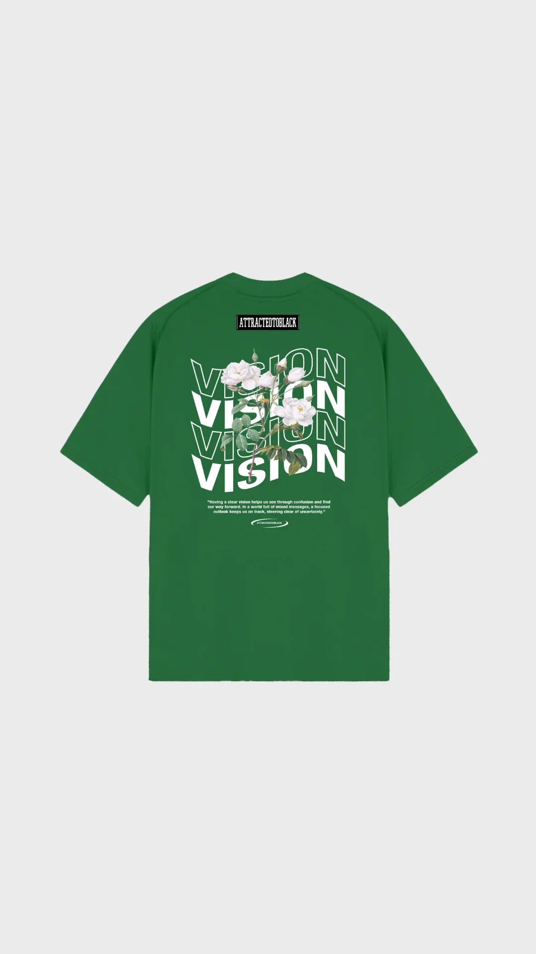 The Perspective Oversized Tee - Attractedtoblack