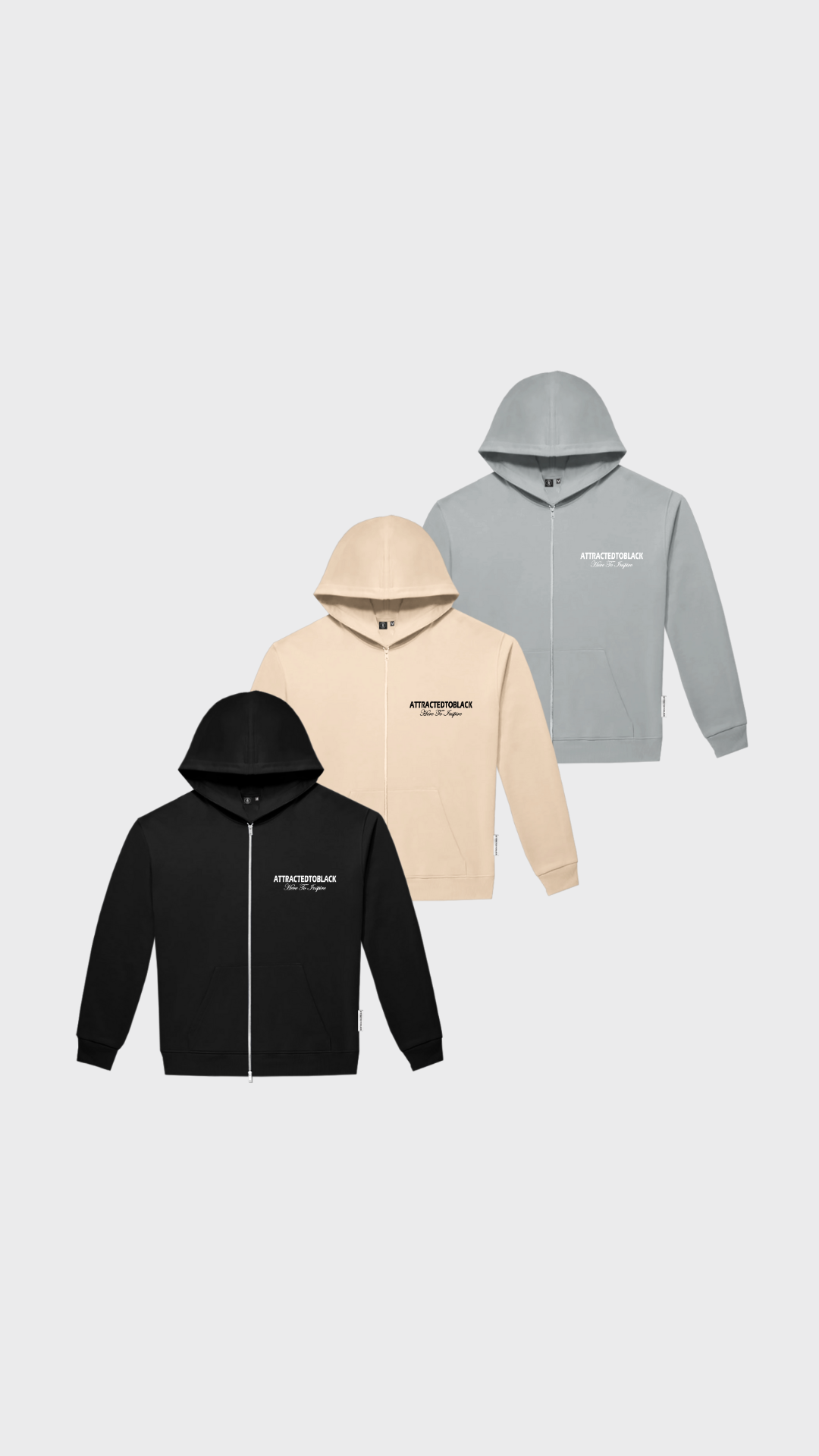 The Spark Zip Hoodie Multipack