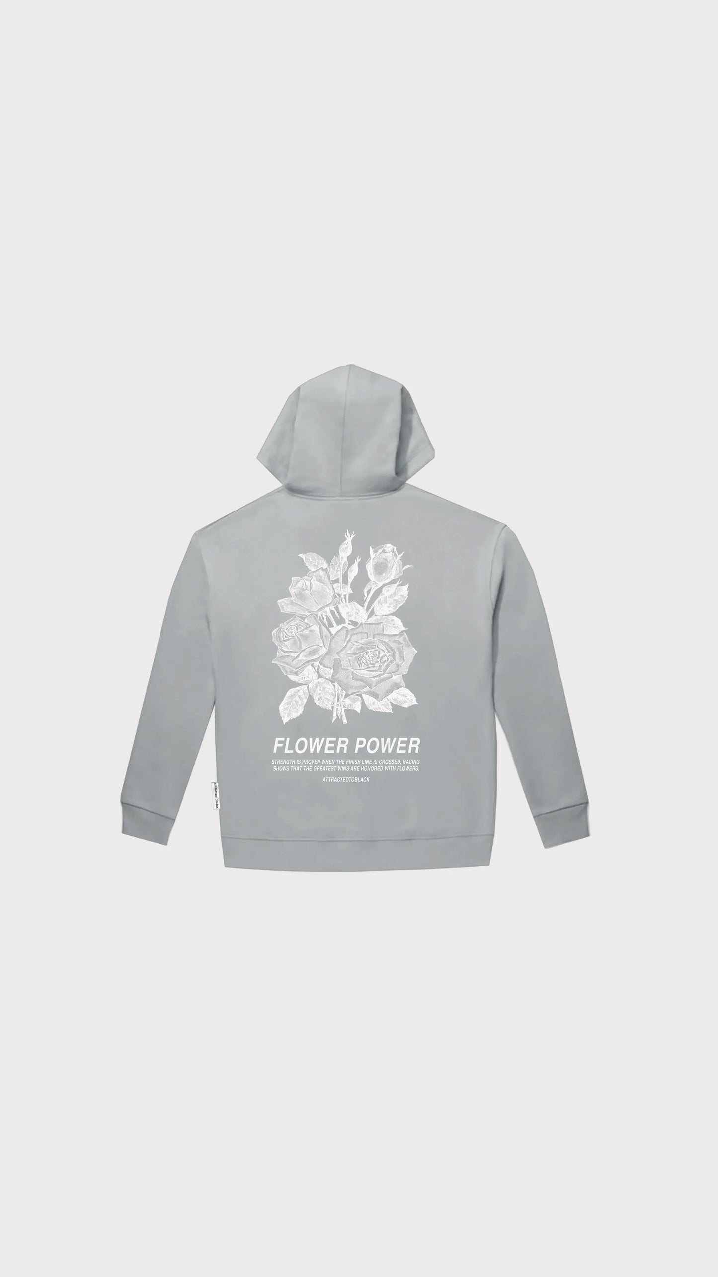 The Bloom Energy Zip Hoodie - Attractedtoblack
