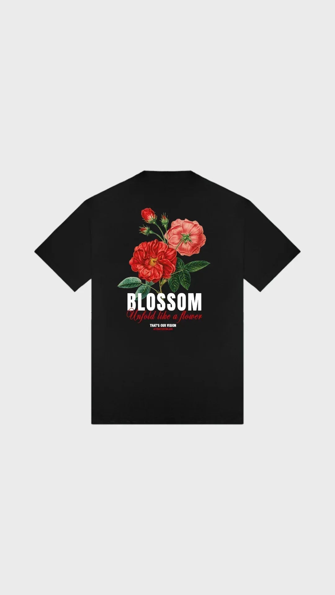The Flourish Tee - Attractedtoblack