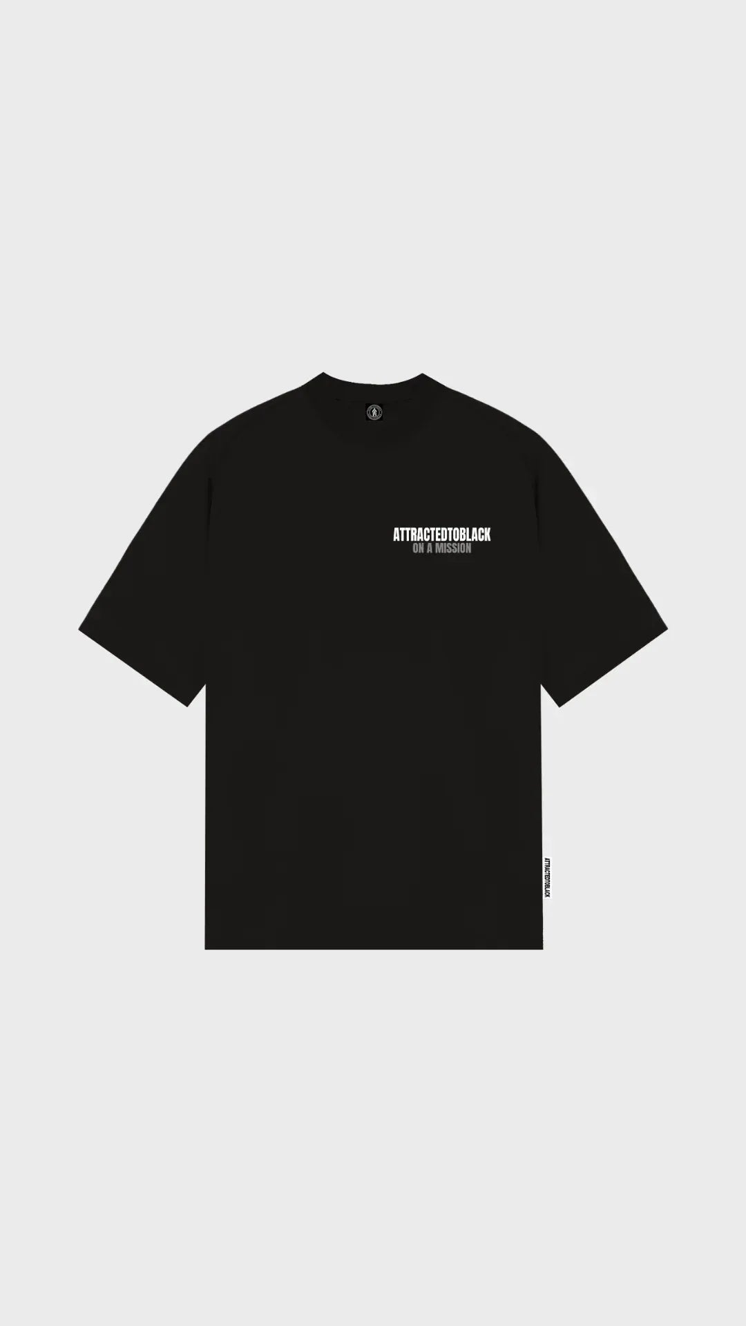The Workforce Oversized Tee - Attractedtoblack
