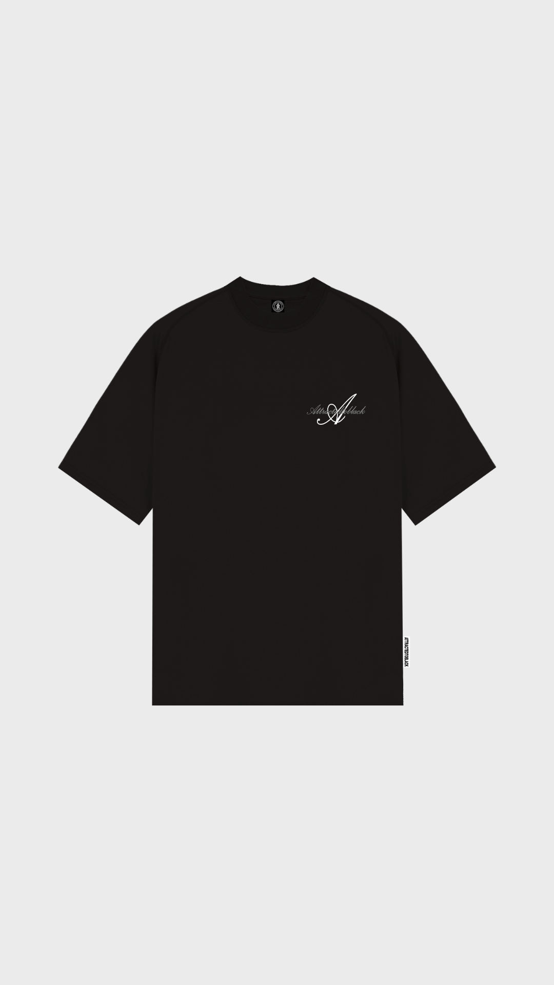 The Written Oversized Tee - Attractedtoblack