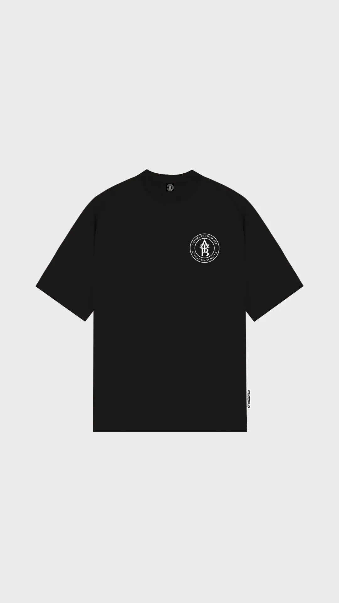 The Arrival Oversized Tee - Attractedtoblack