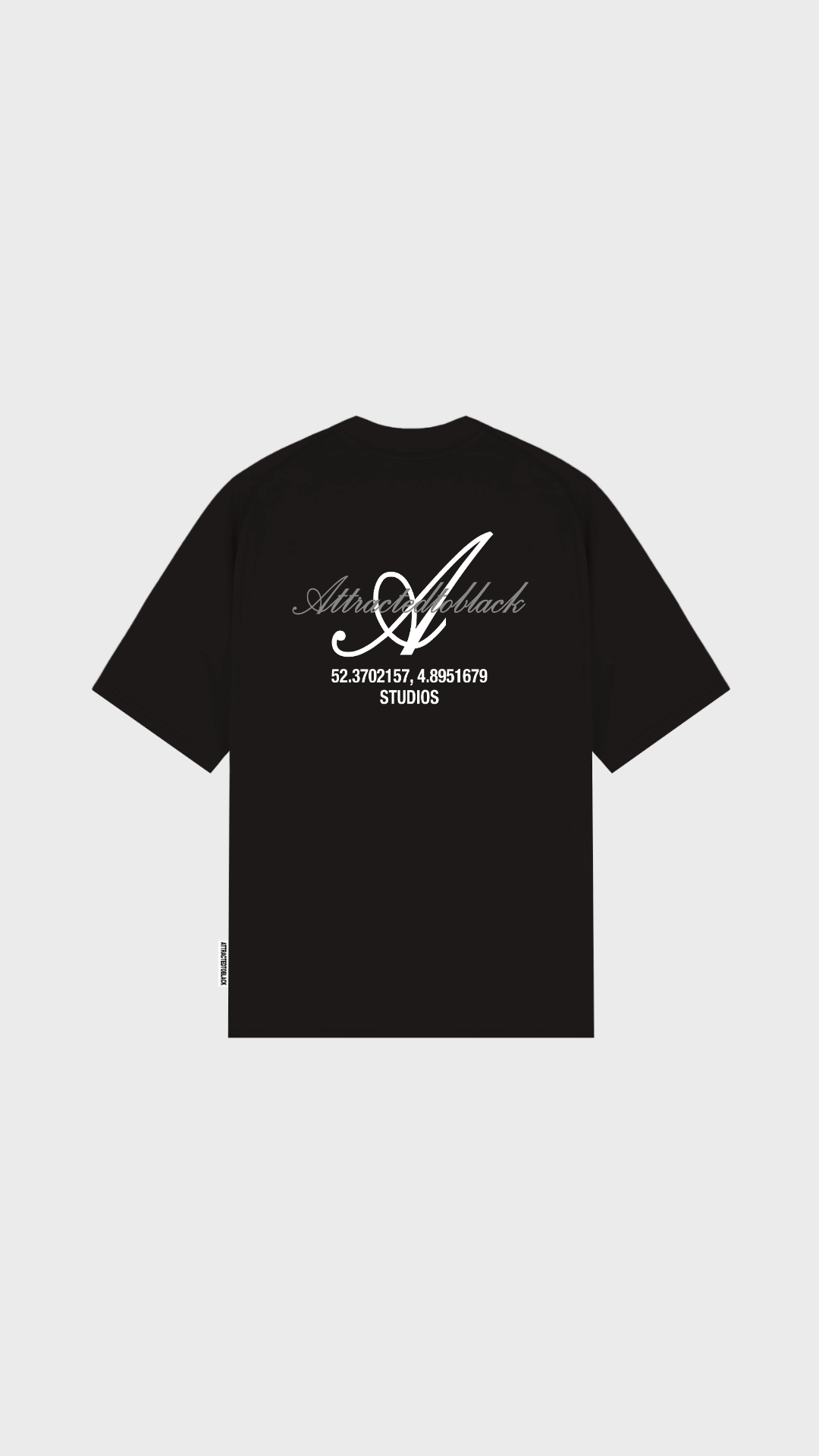 The Written Oversized Tee - Attractedtoblack