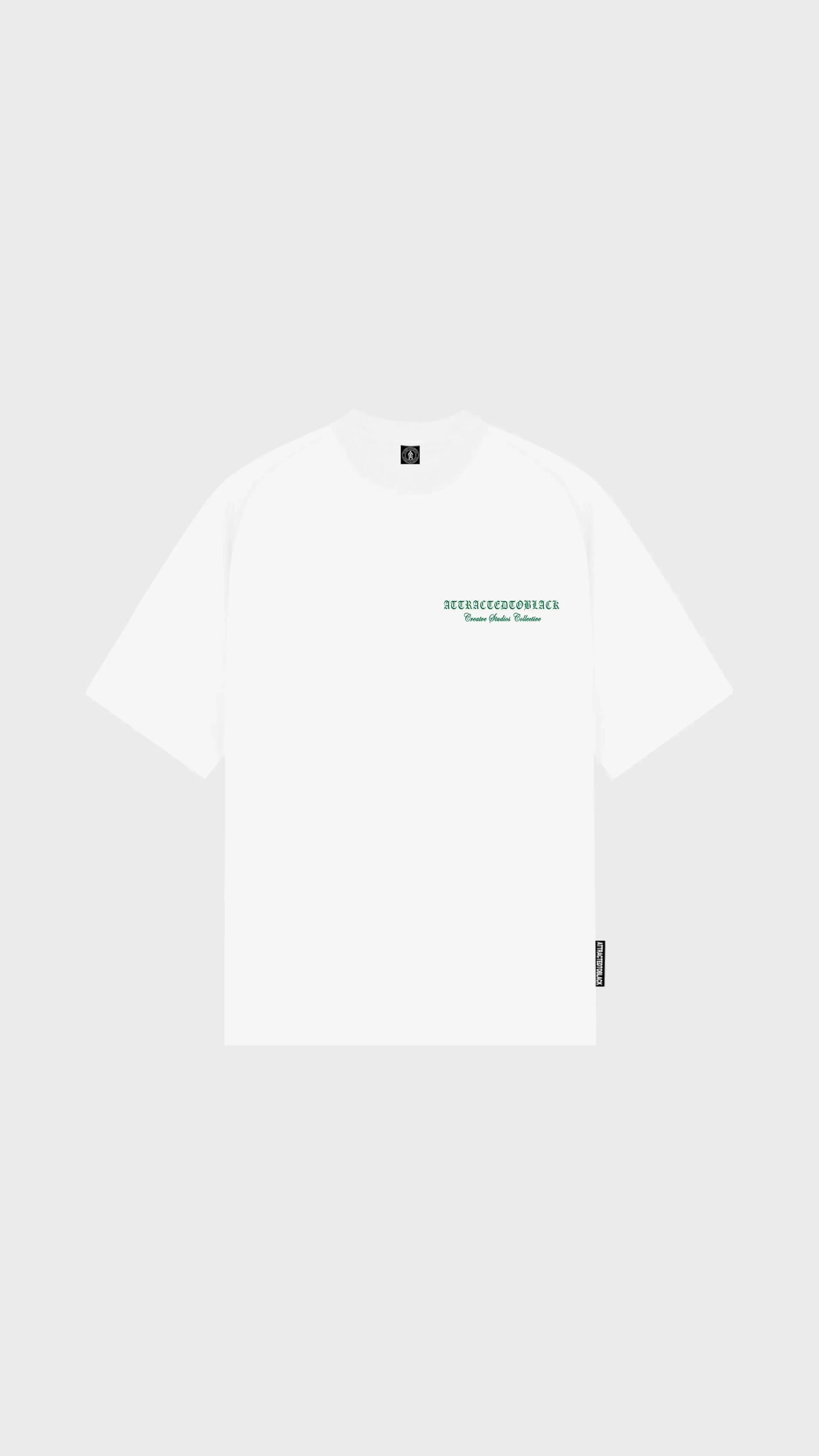The Creative Space Oversized Tee - Attractedtoblack