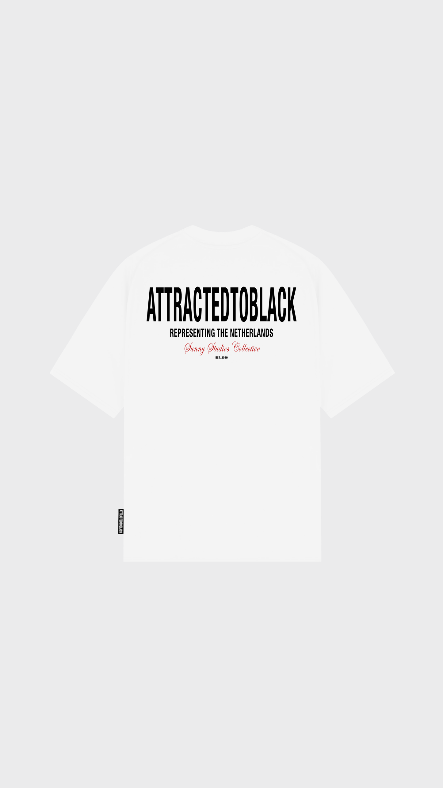 La camiseta de gran tamaño con declaración