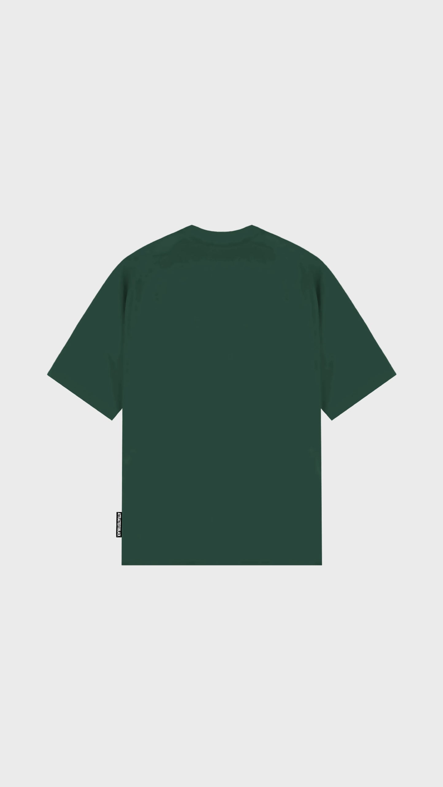 The New Ground Curve Oversized Tee - Attractedtoblack