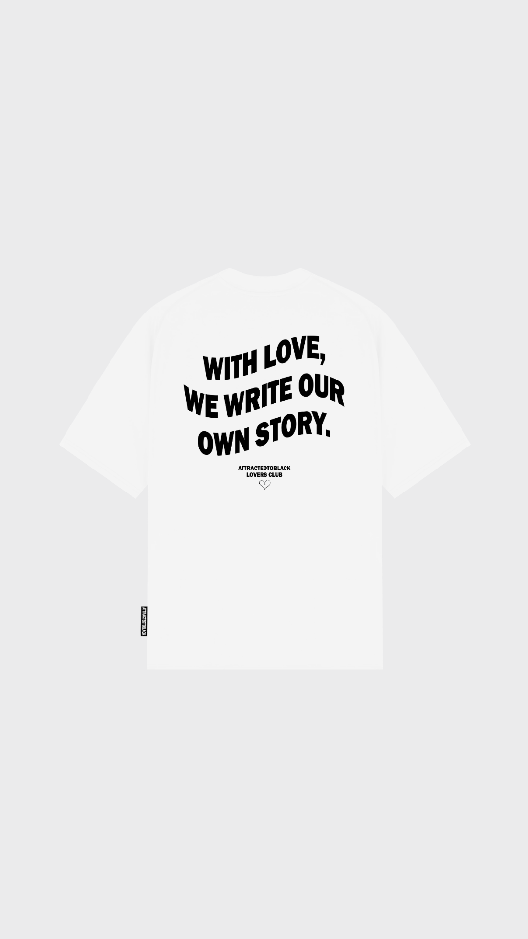 The Custom Tale Oversized Tee - Attractedtoblack