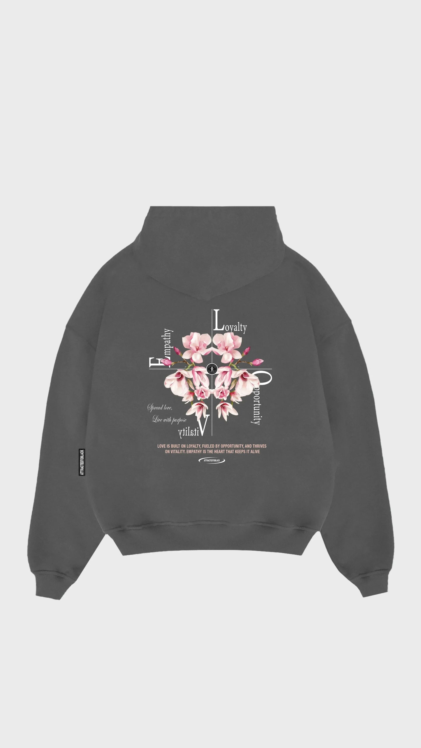 The Heartfelt Hoodie - Attractedtoblack