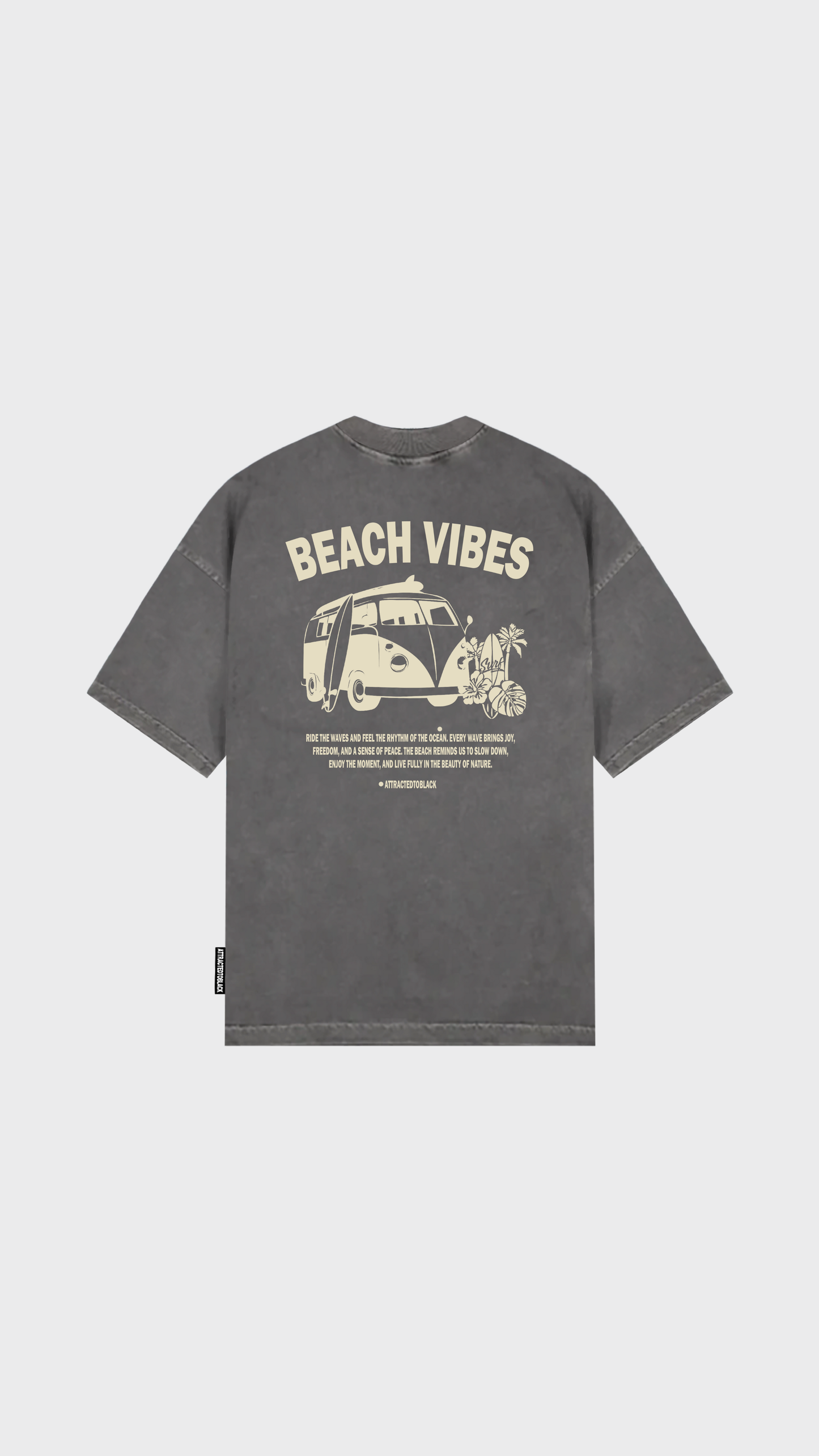 The Beach Vibes Oversized Tee