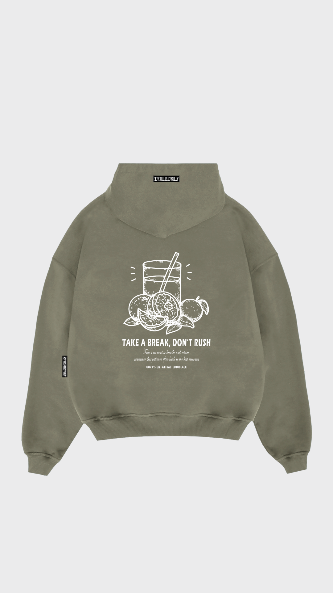 The Break Hoodie - Attractedtoblack