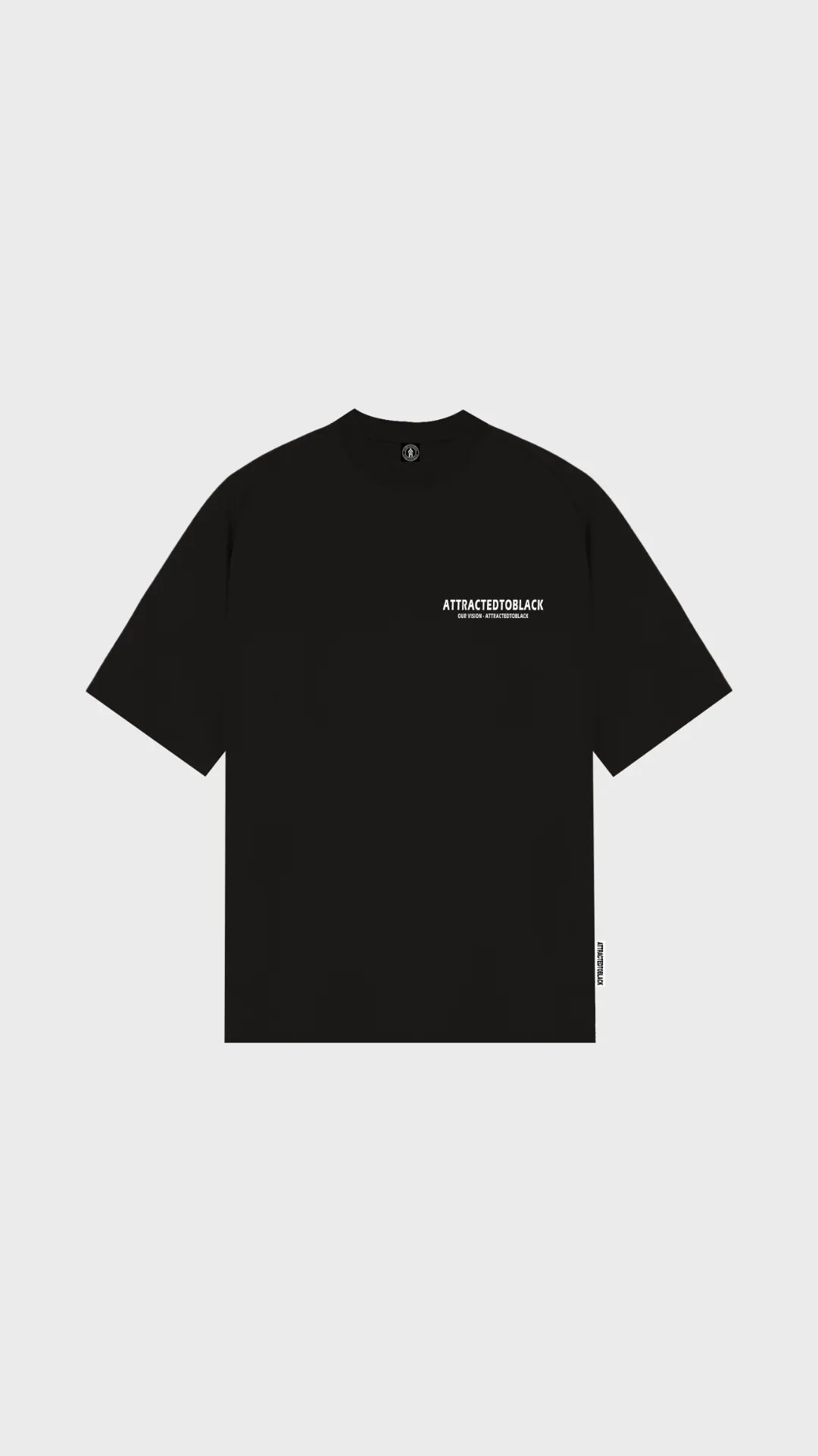 The Break Oversized Tee - Attractedtoblack