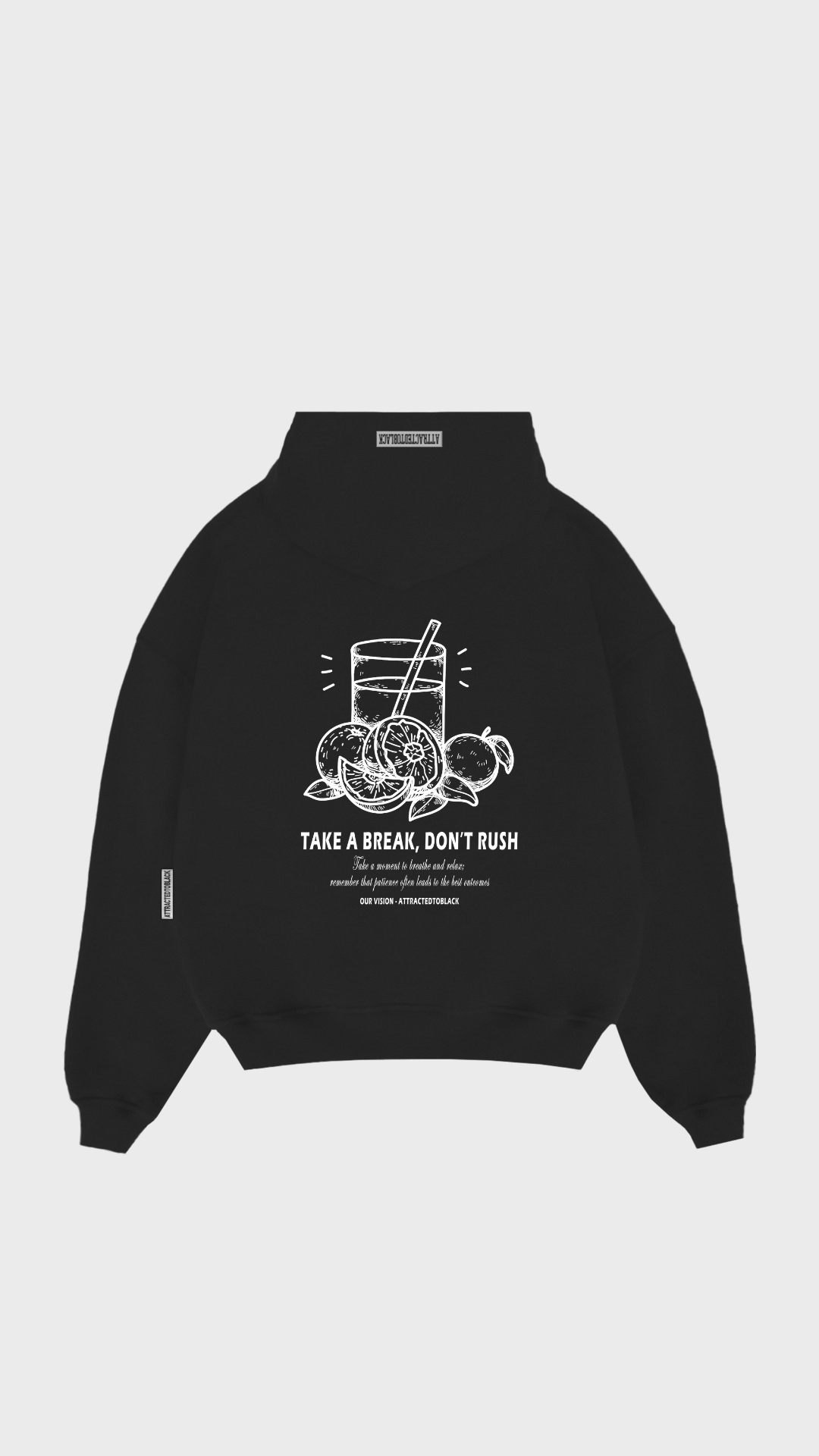 The Break Hoodie - Attractedtoblack