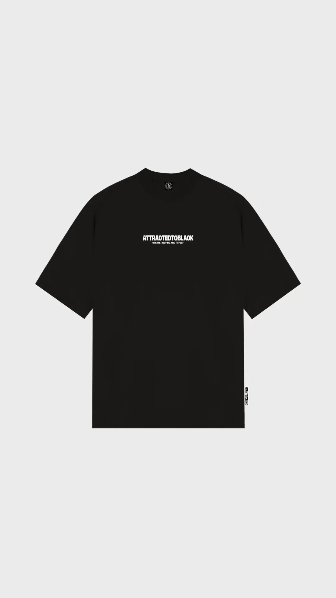 The Core Value Oversized Tee - Attractedtoblack