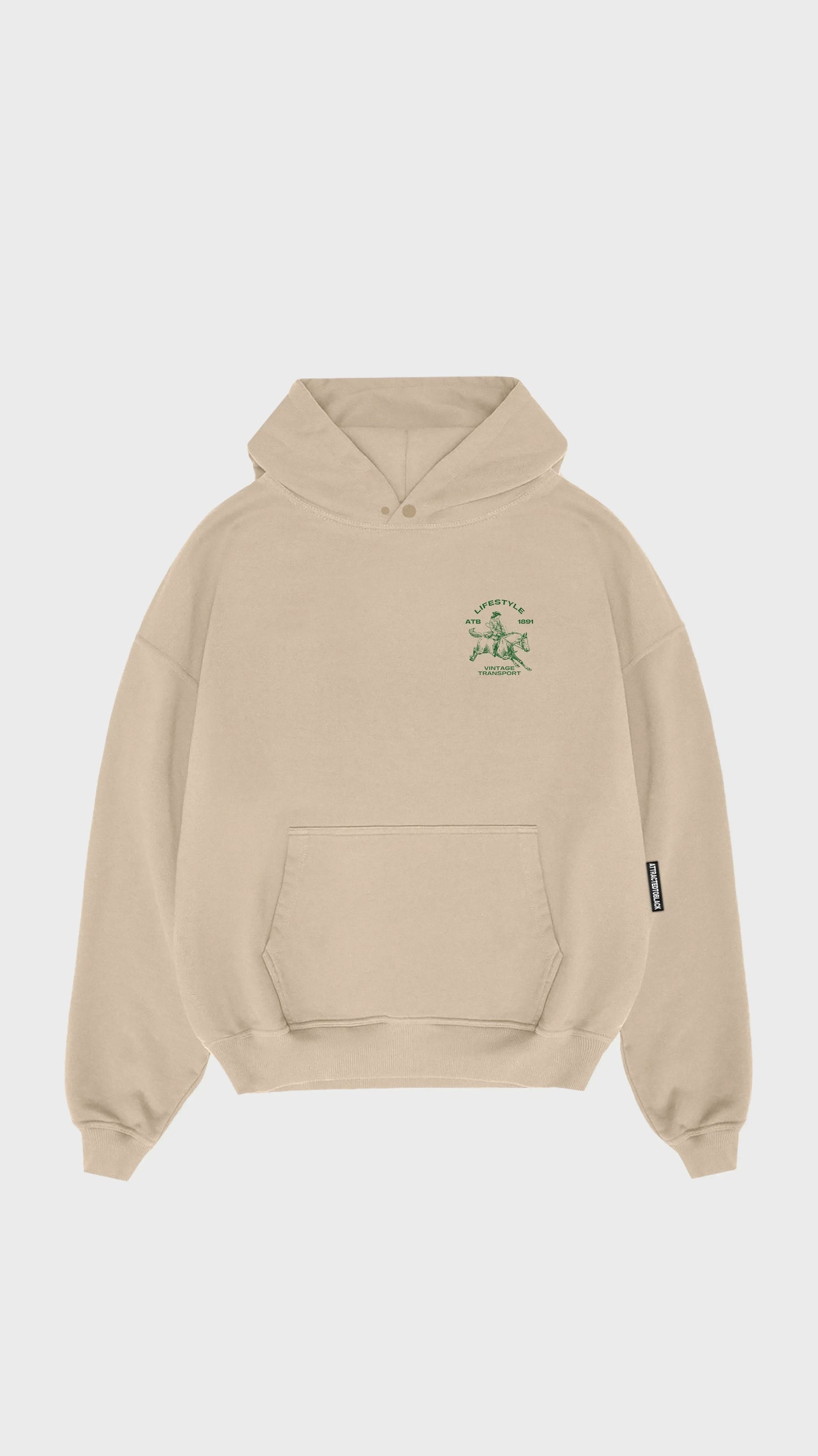 The Retro Ride Hoodie - Attractedtoblack