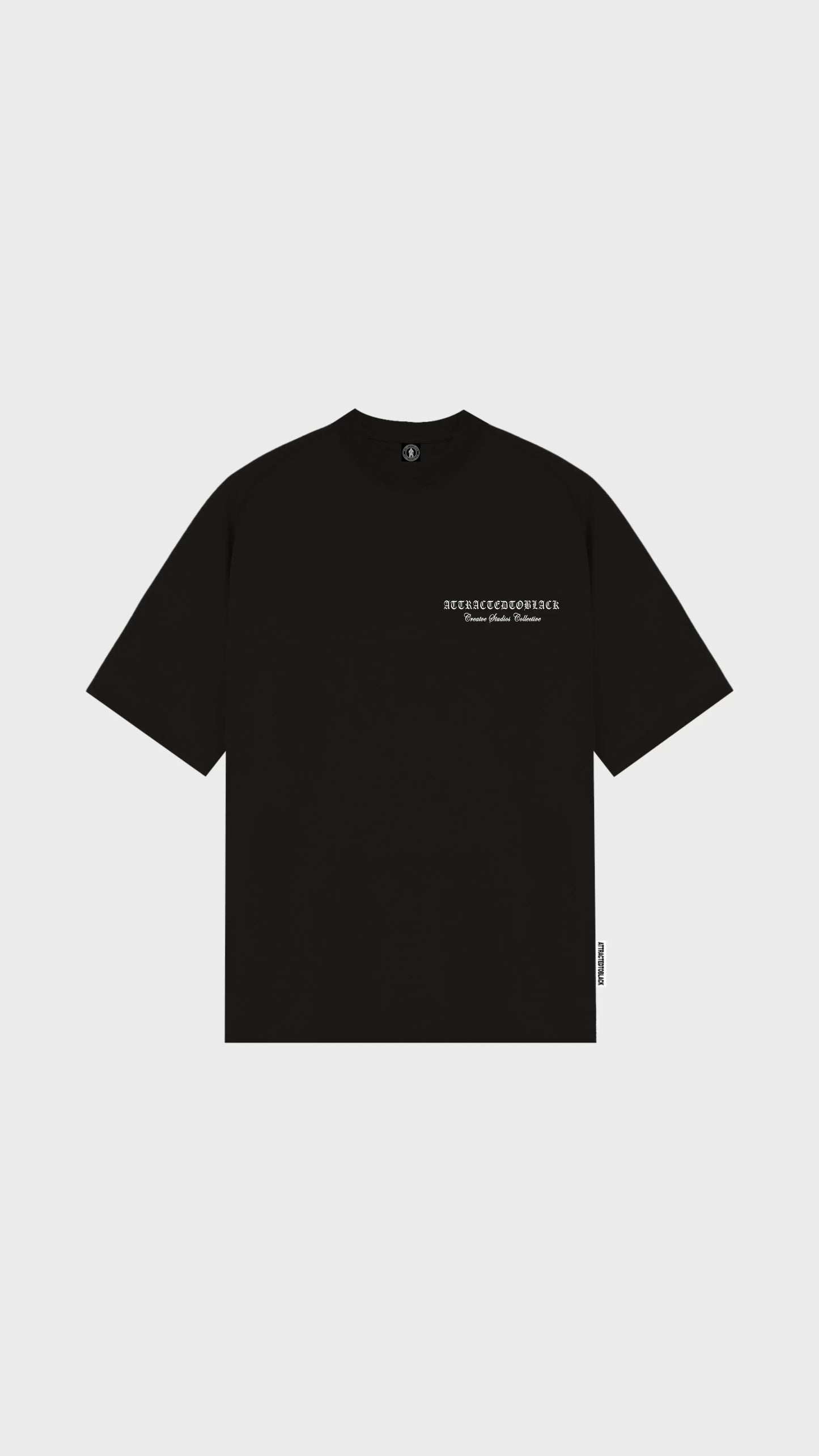 The Creative Space Oversized Tee - Attractedtoblack
