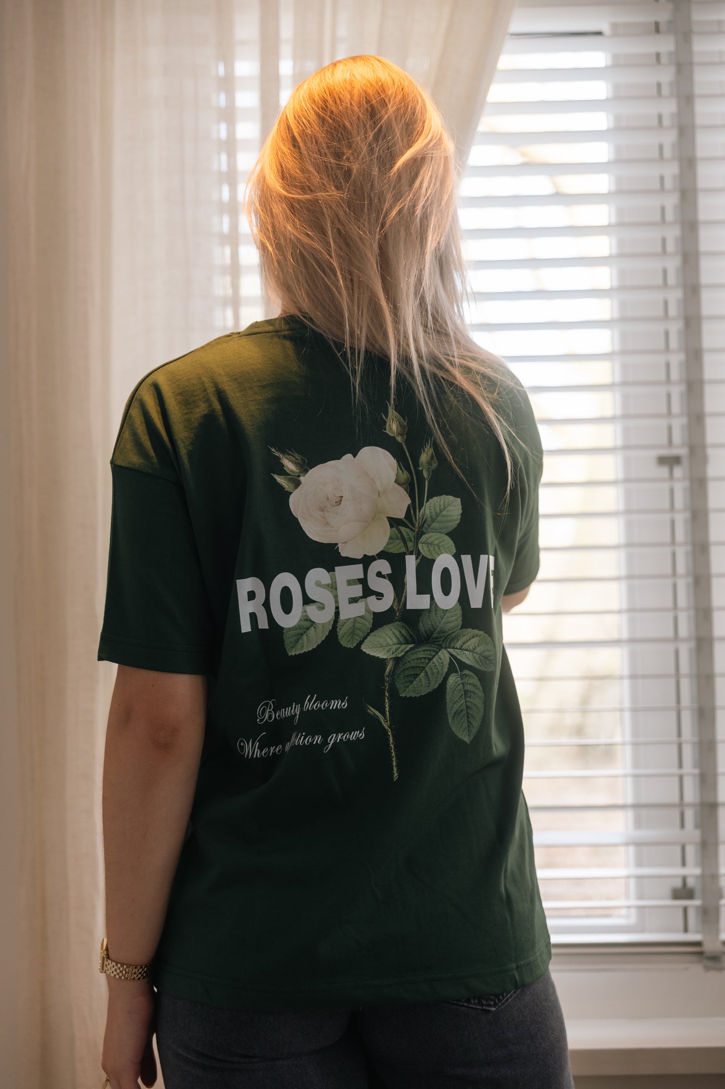 The Petals & Passion Oversized Tee