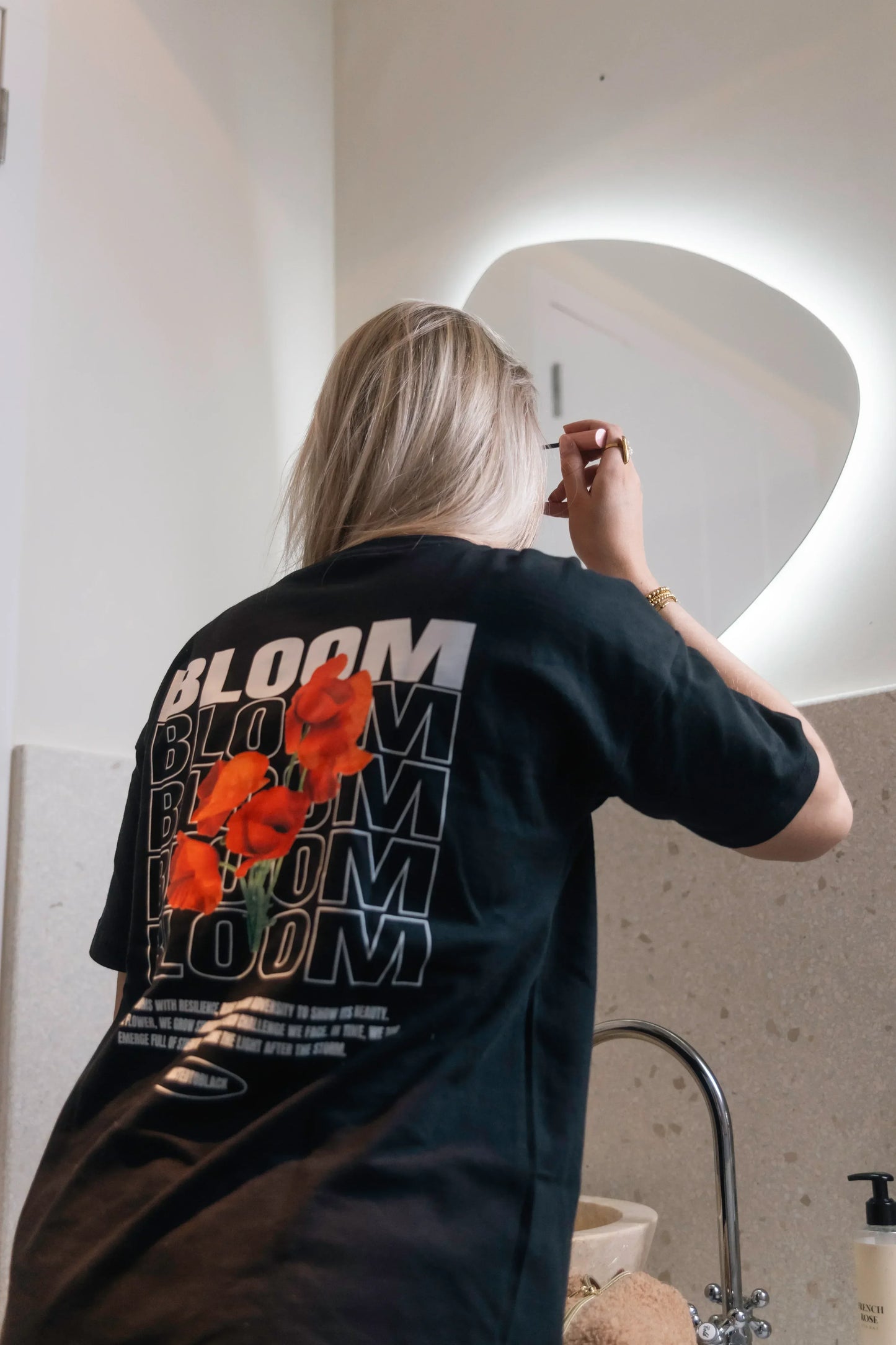 The Thrive Oversized Tee - Attractedtoblack