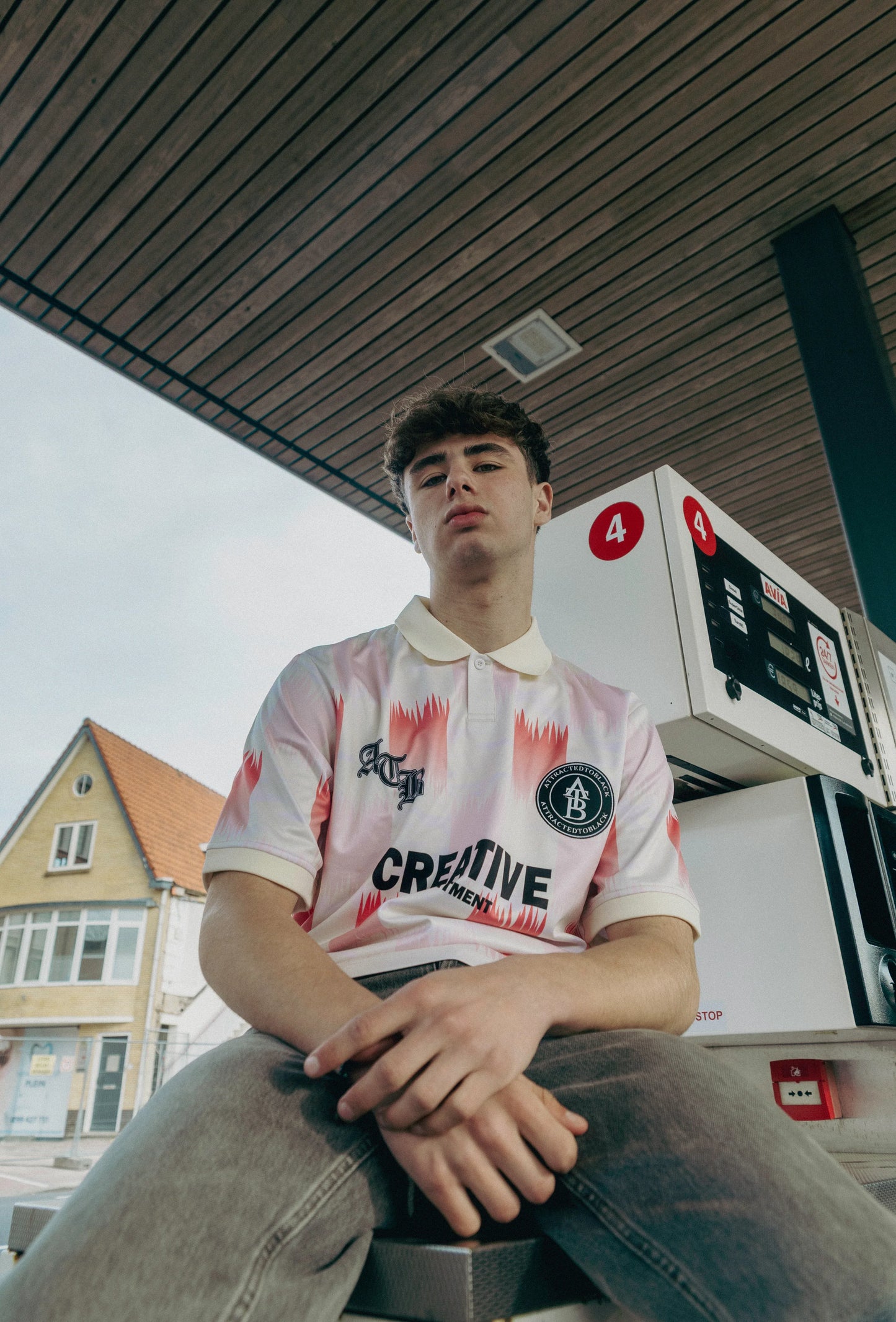 The Maker Oversized Retro Jersey - Attractedtoblack