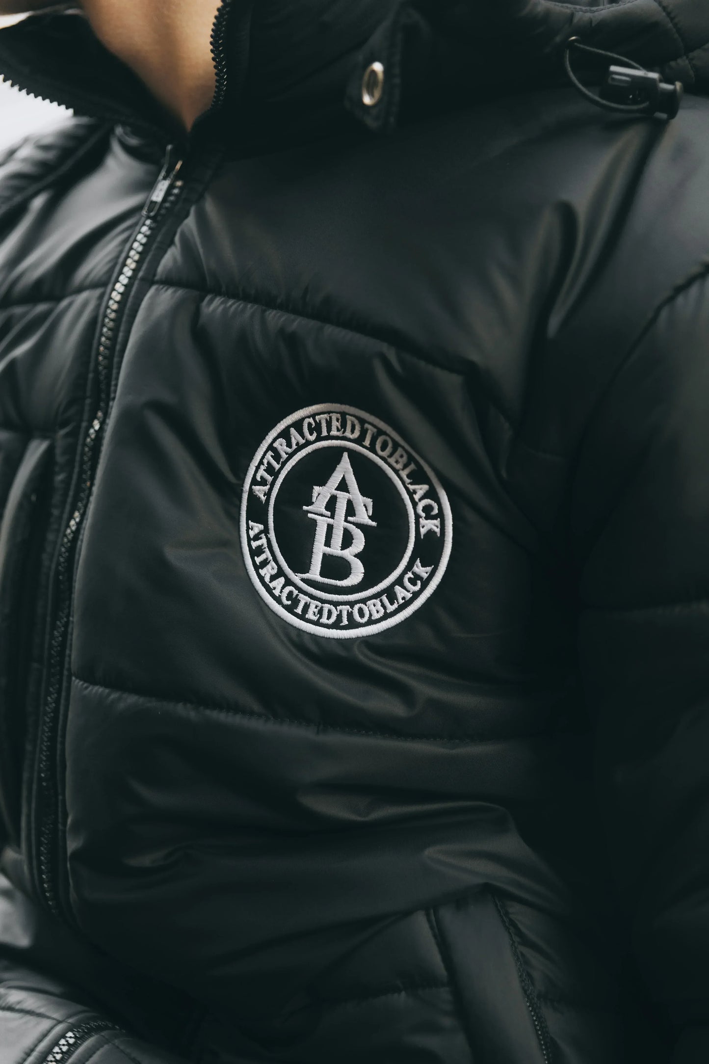 The Freezing Light Puffer jacket - Attractedtoblack