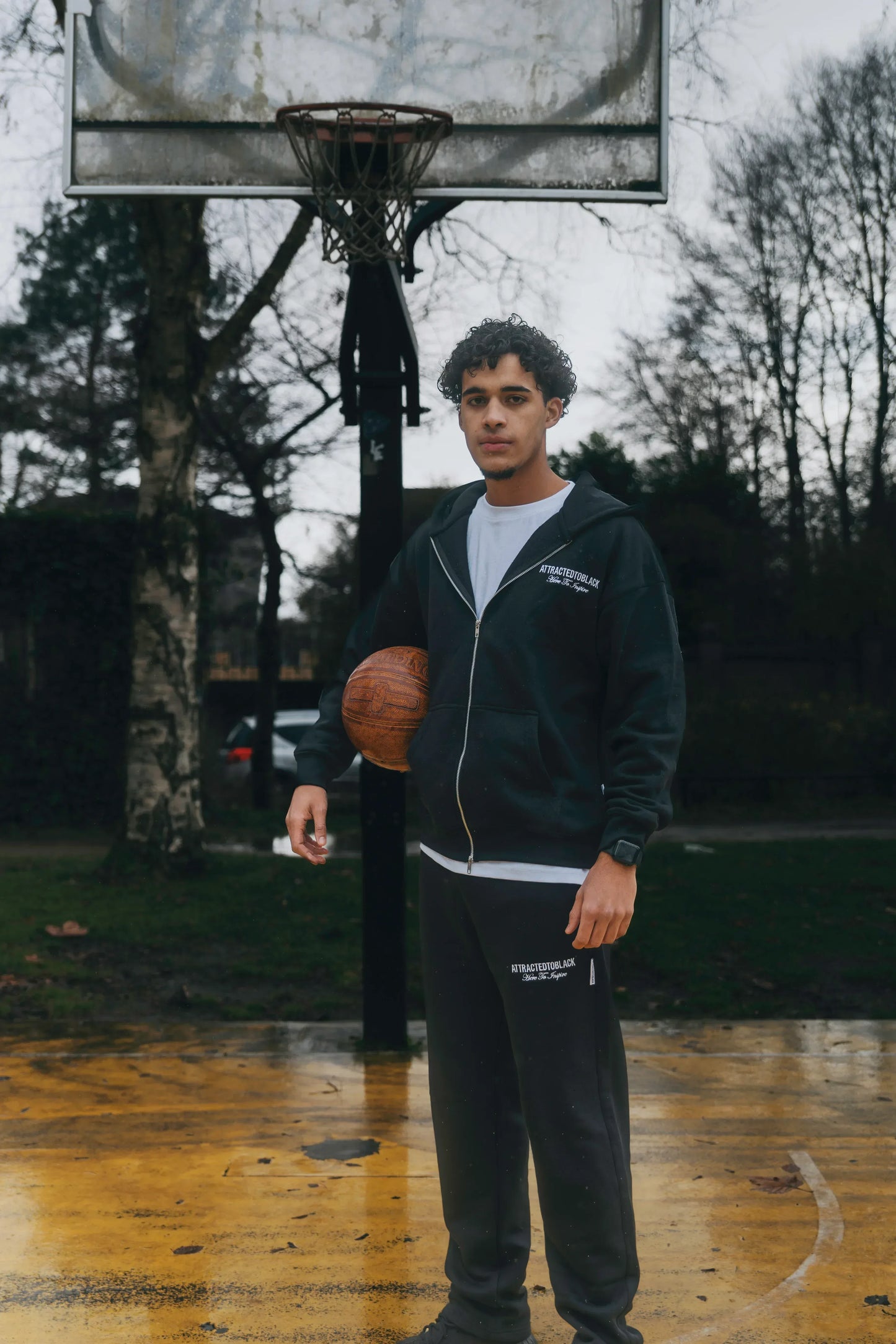 The Inspire Zip Hoodie - Attractedtoblack