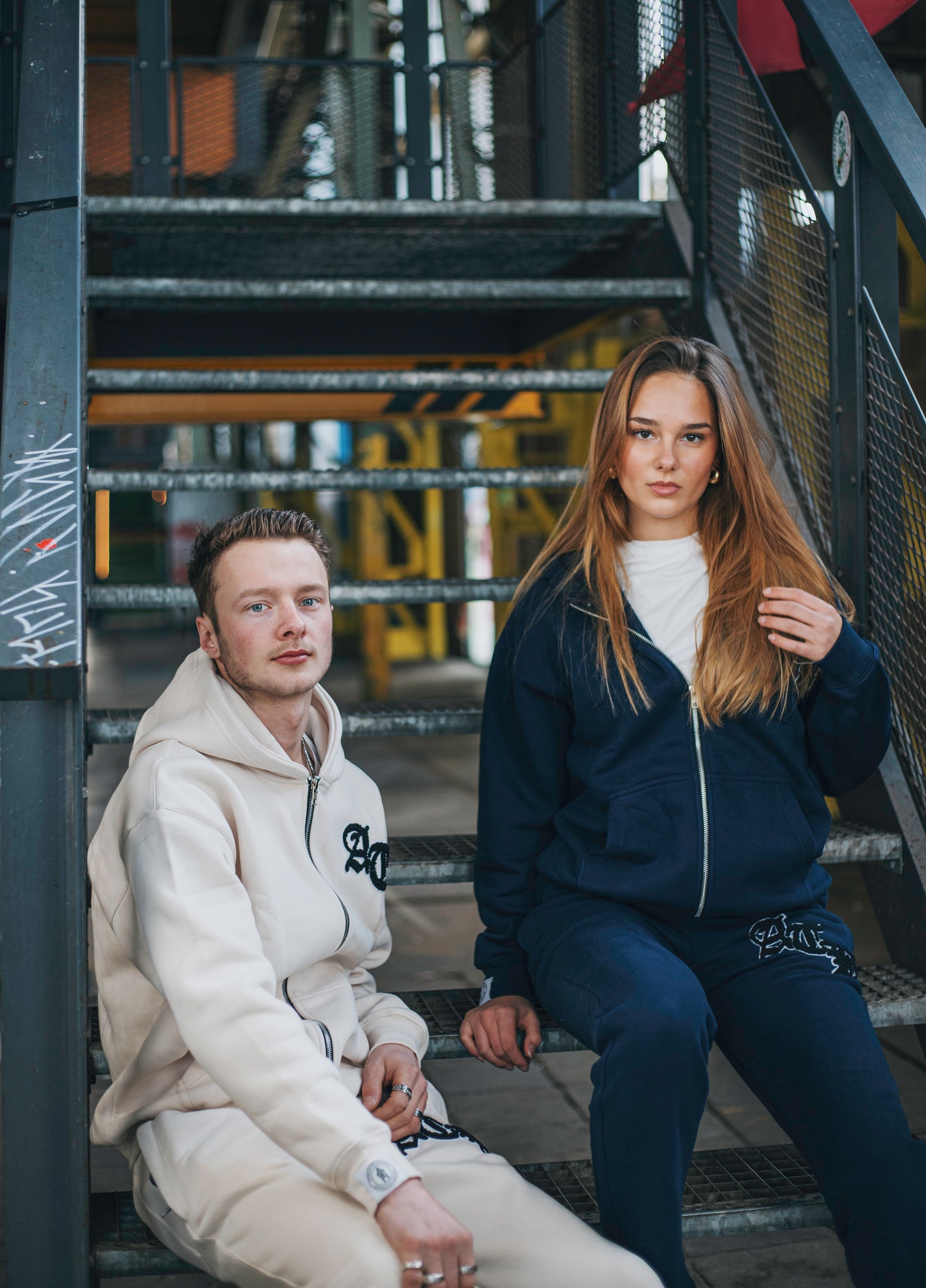 The Movers Zip Hoodie - Attractedtoblack