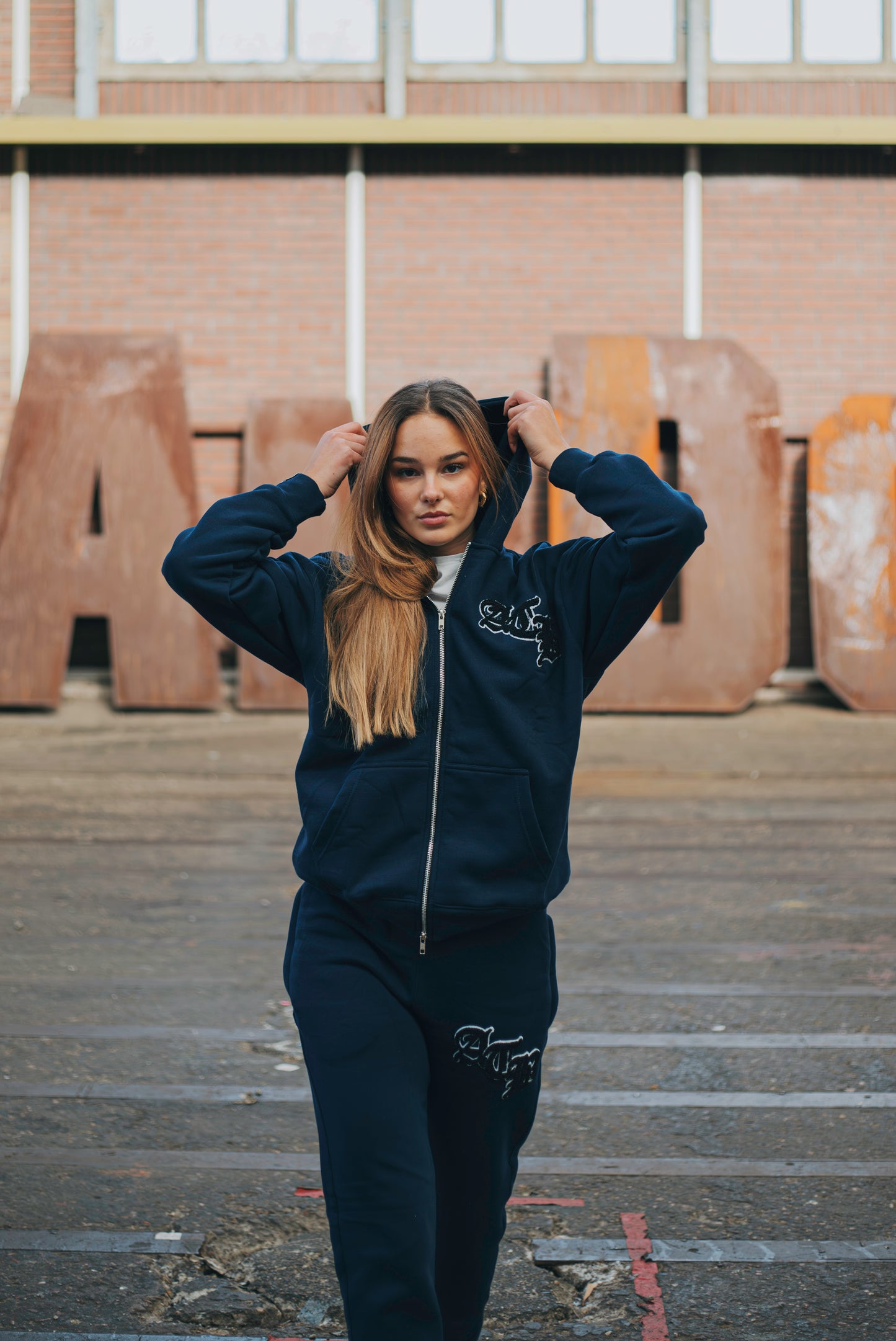 The Movers Zip Hoodie - Attractedtoblack