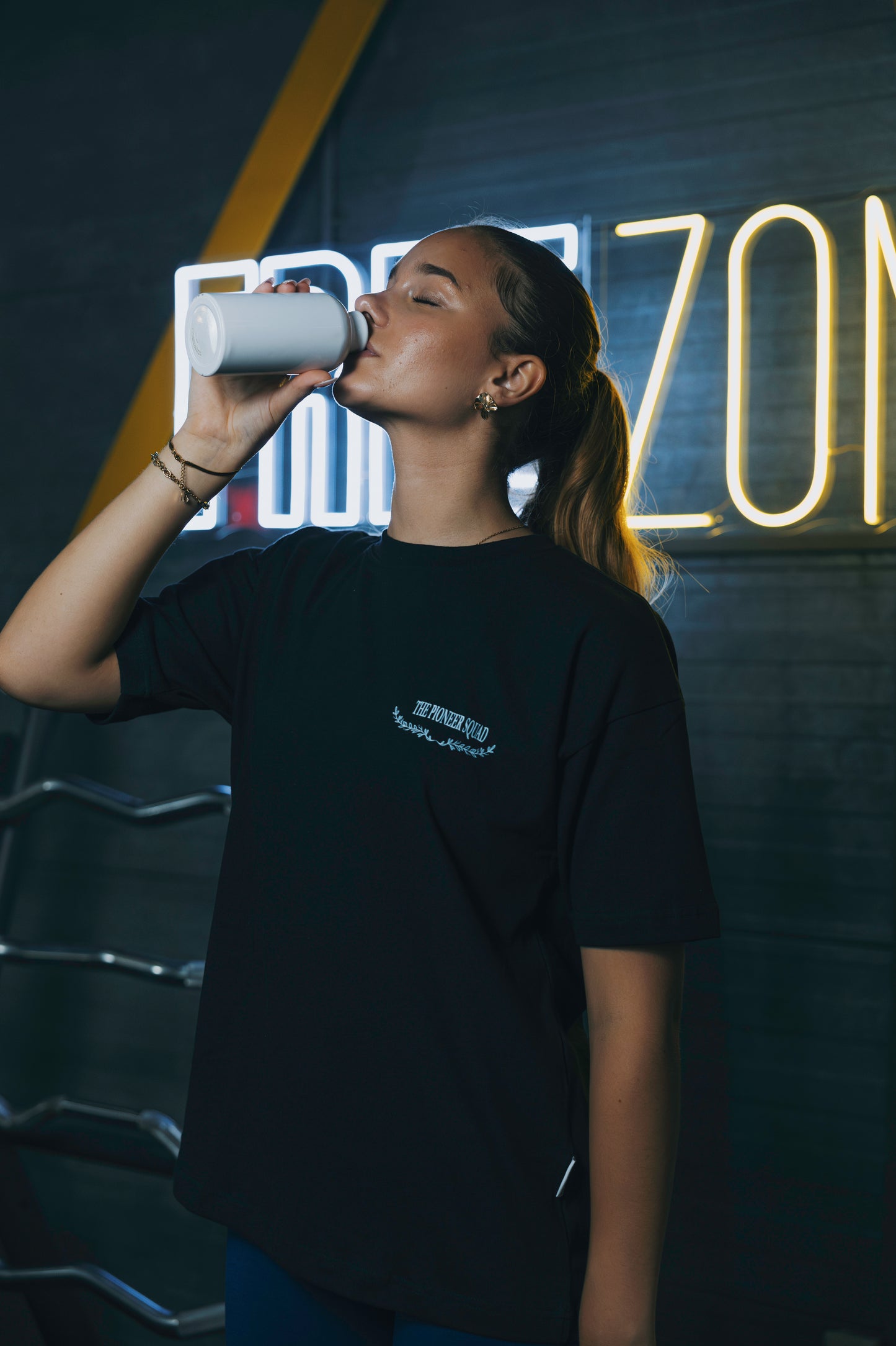 The Hustle Oversized Tee - Attractedtoblack