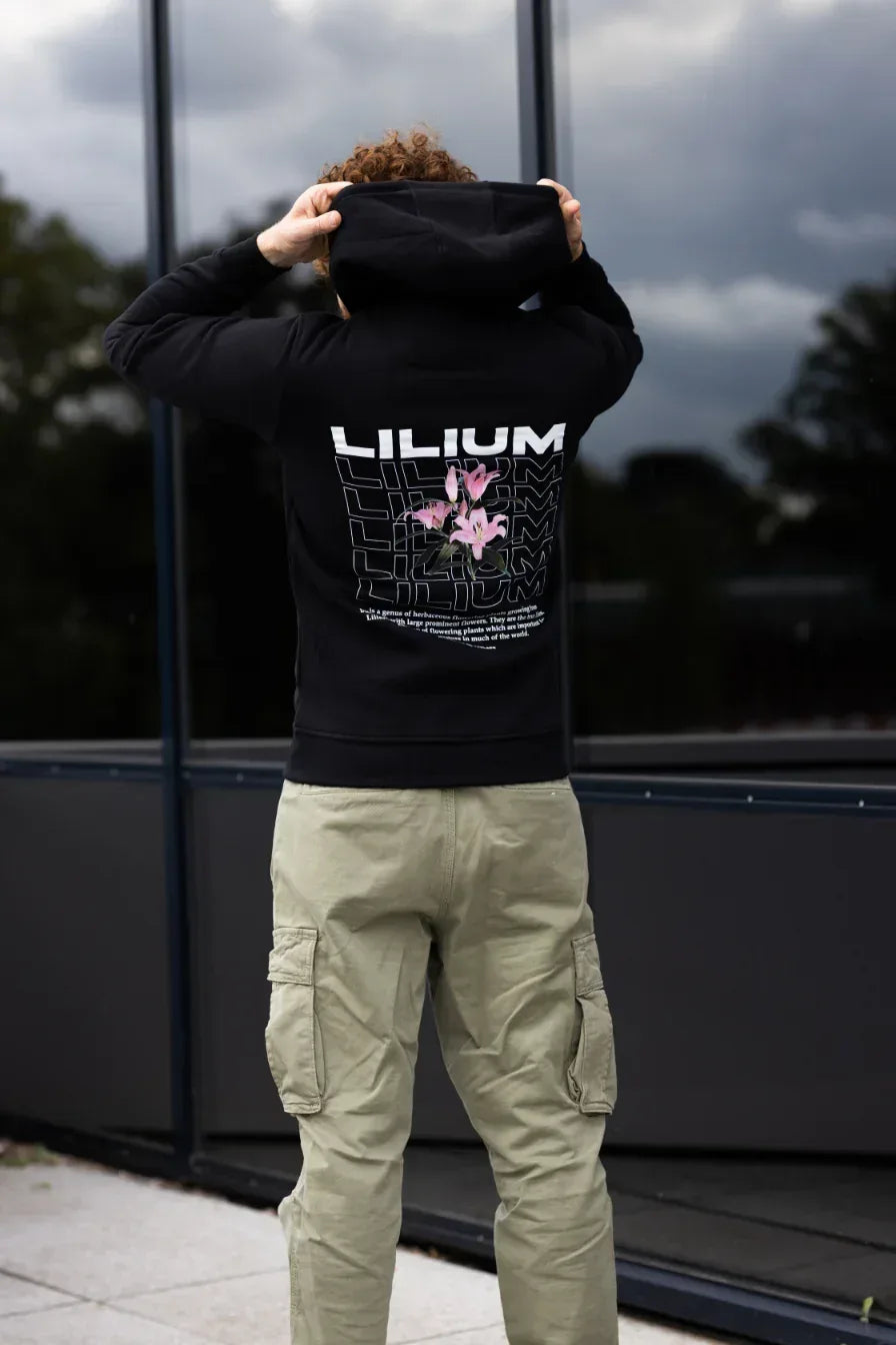 The Lilium Regular Hoodie - Attractedtoblack