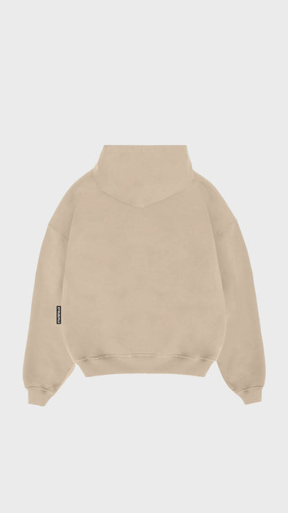The Solid Base Chest Hoodie - Attractedtoblack