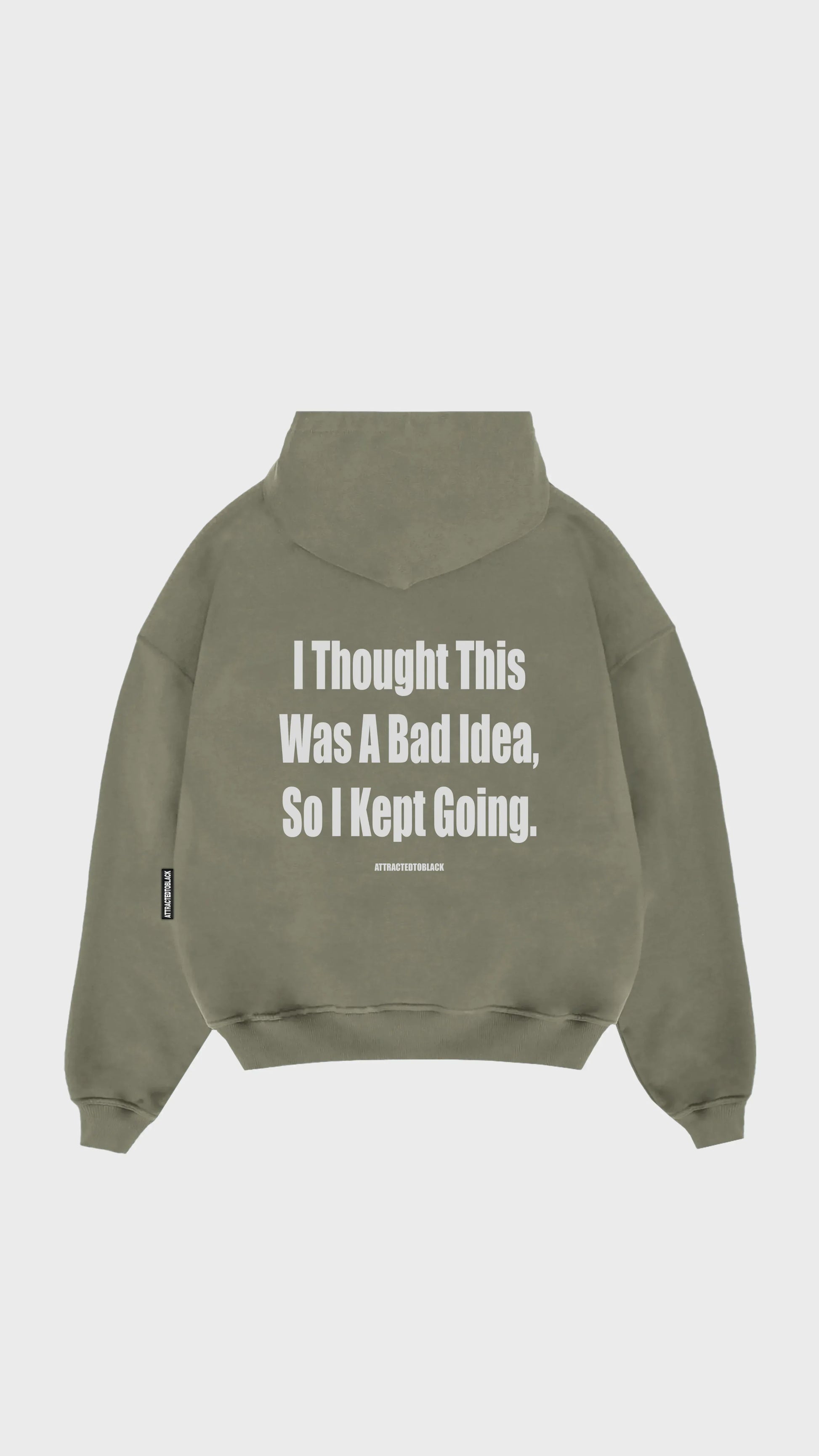 The Bad Idea Hoodie - Attractedtoblack