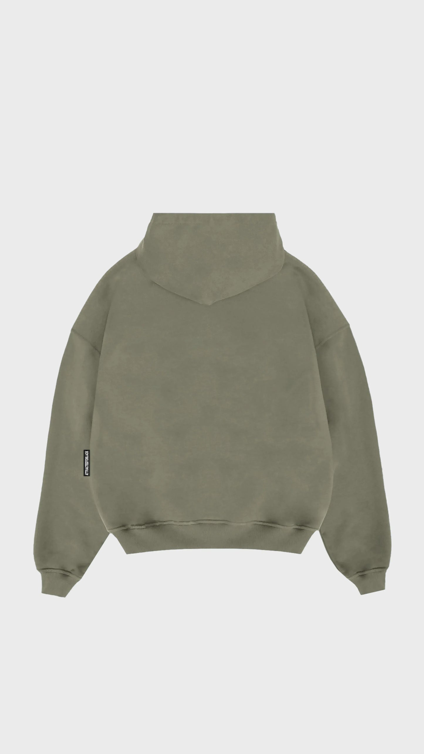 The Fresh Start Curve Hoodie - Attractedtoblack