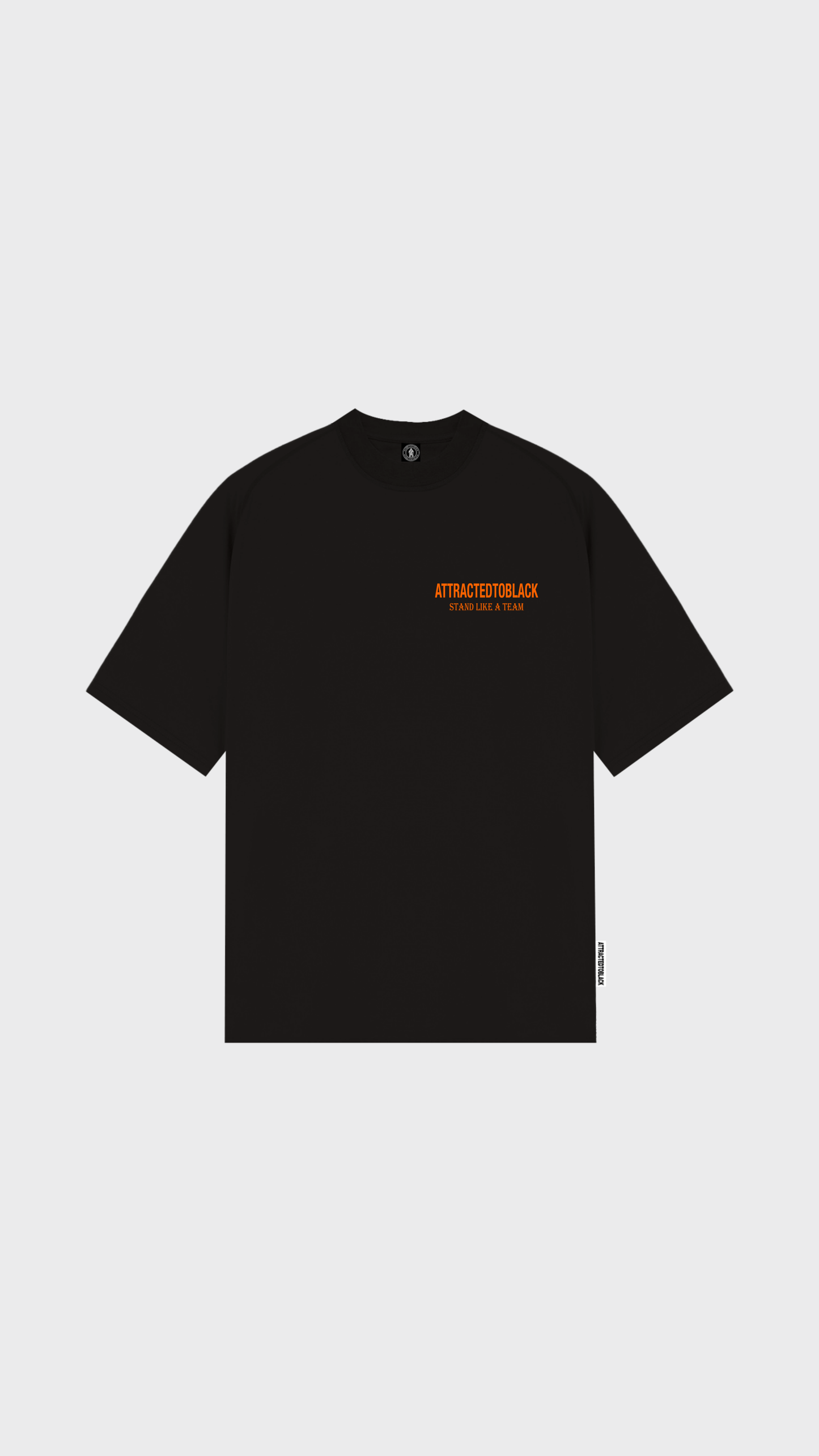 The Stand Like Oversized Tee - Attractedtoblack