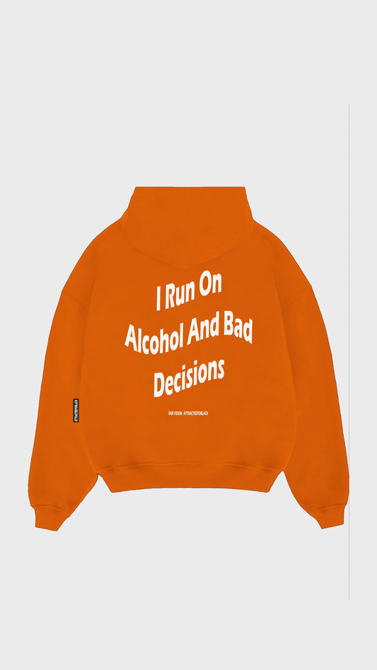 The Run Oversized Hoodie - Attractedtoblack