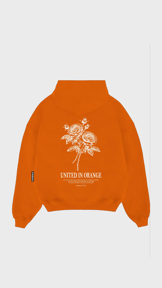 The In Orange Oversized Hoodie - Attractedtoblack