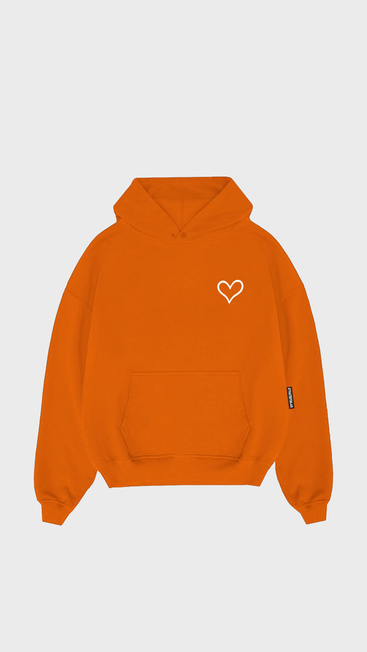 The Heart Oversized Hoodie - Attractedtoblack