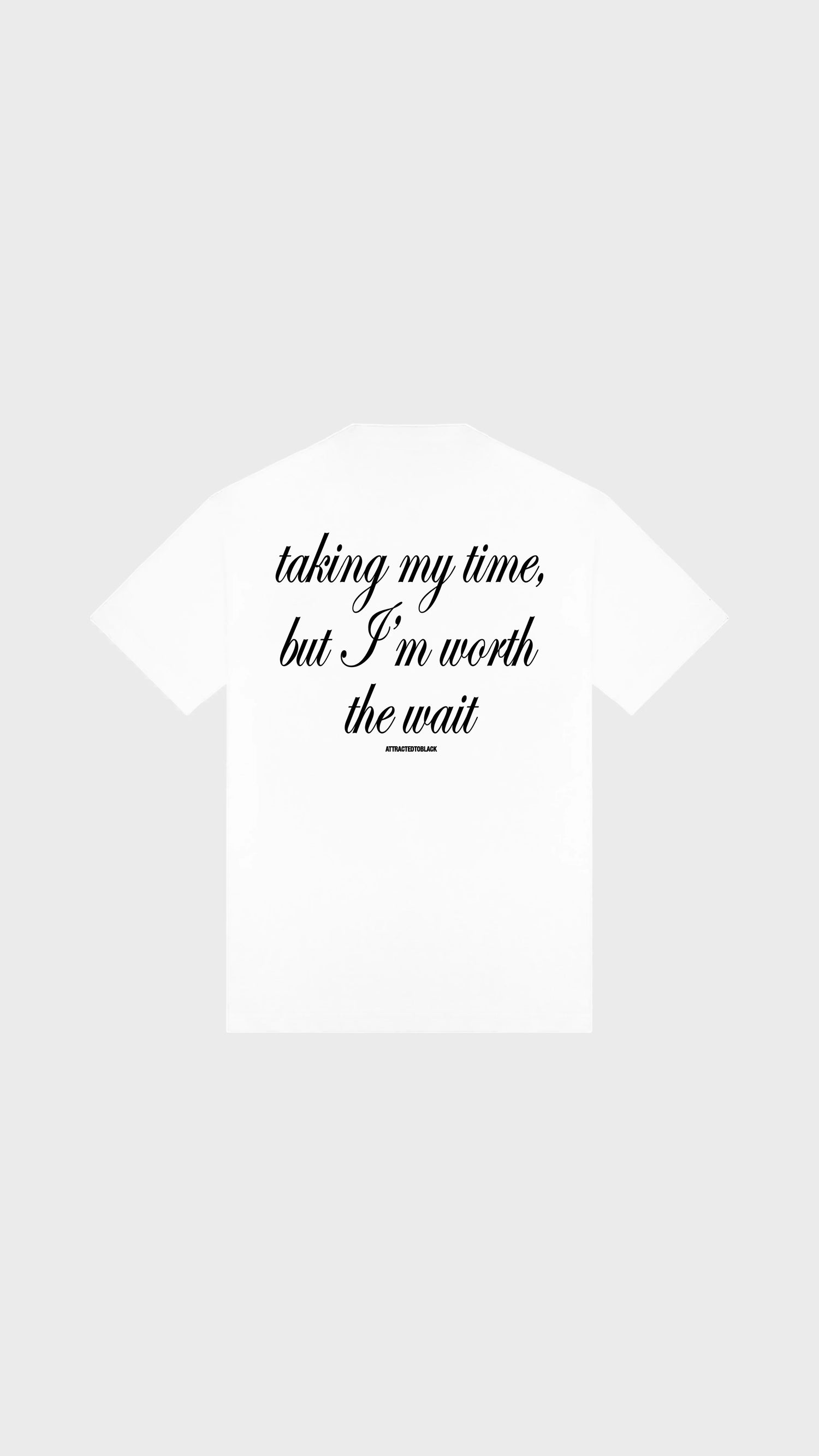 The Worth Tee - Attractedtoblack