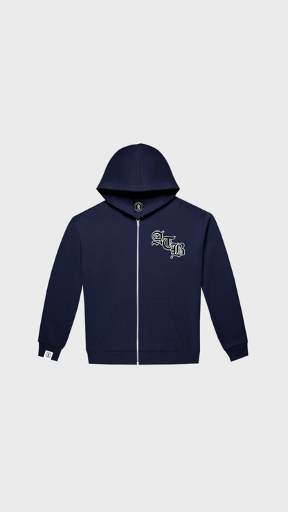 The Youth Collective Zip Hoodie - Attractedtoblack