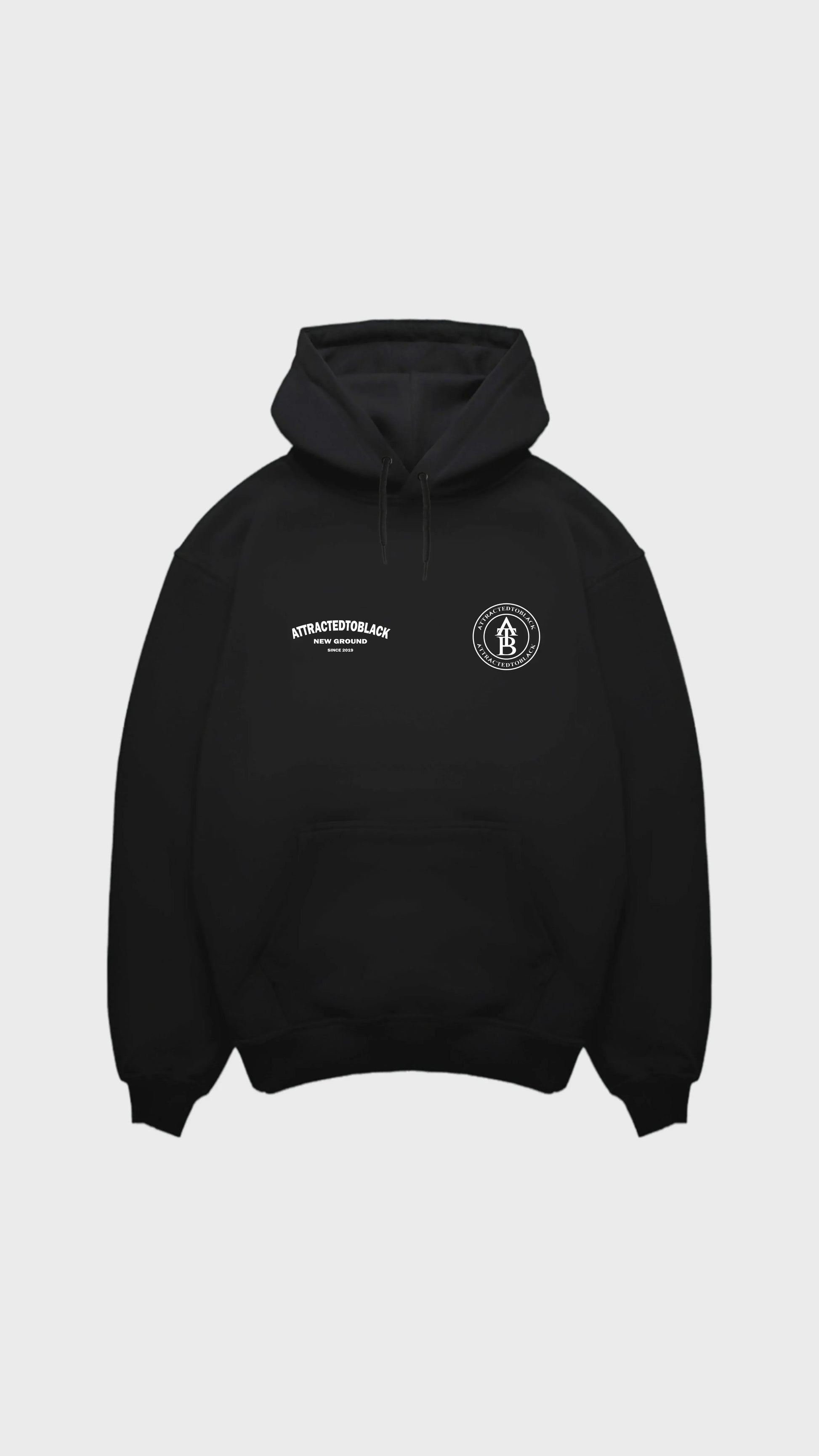 The Fresh Start Curve Regular Hoodie - Attractedtoblack