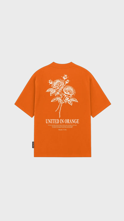 The In Orange Oversized Tee - Attractedtoblack