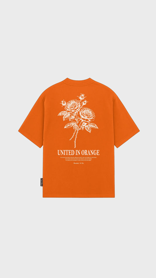The In Orange Oversized Tee - Attractedtoblack