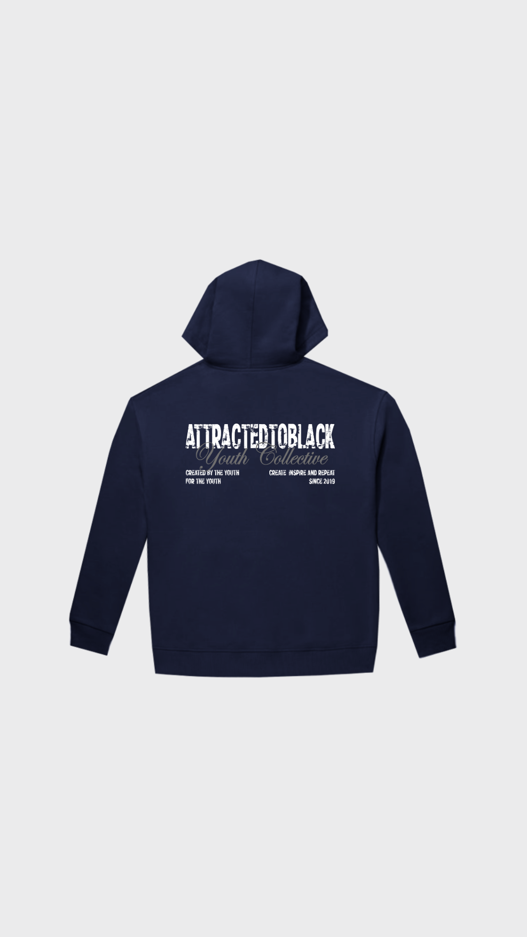 The Youth Collective Zip Hoodie - Attractedtoblack