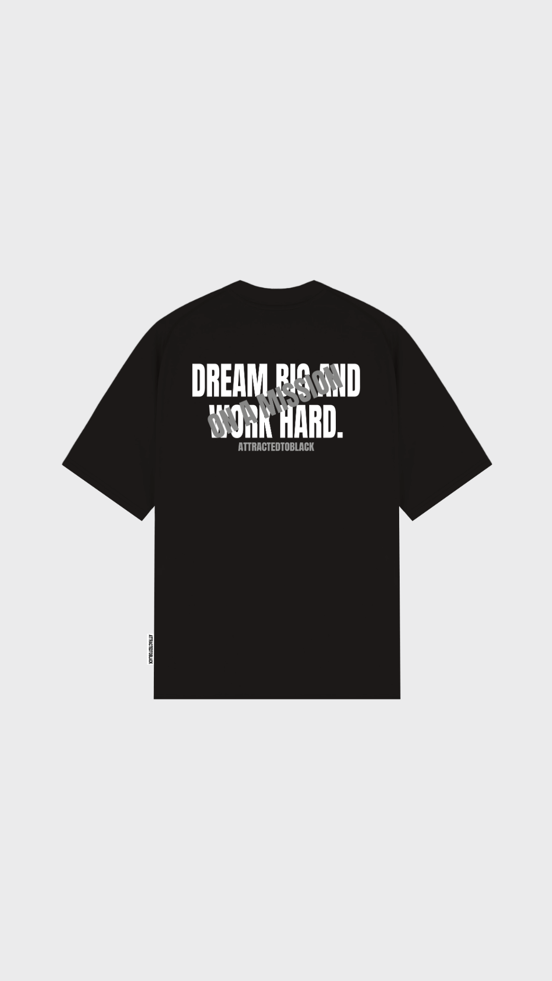The Workforce Oversized Tee - Attractedtoblack
