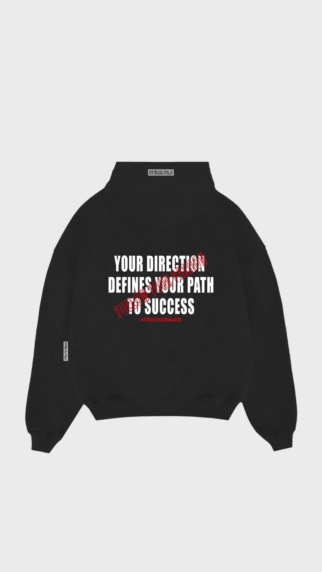 The Path Hoodie - Attractedtoblack