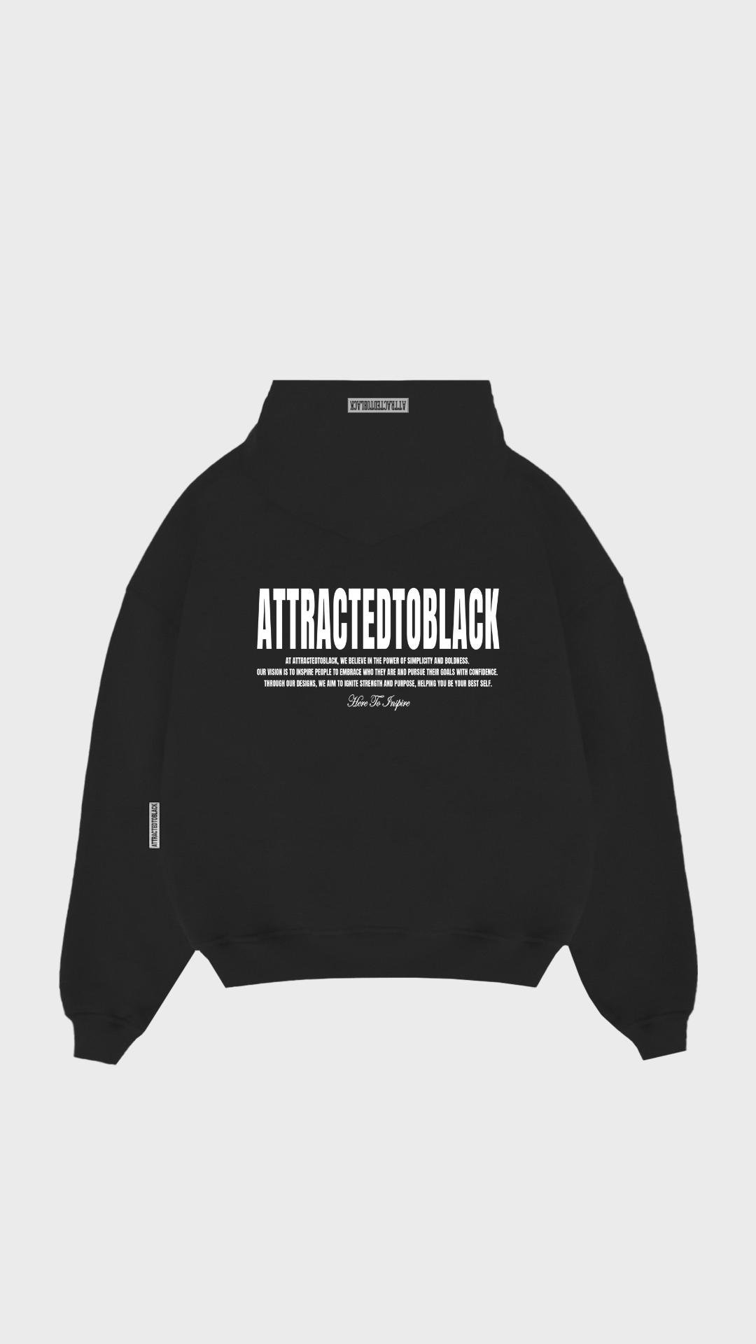 The Power Hoodie - Attractedtoblack