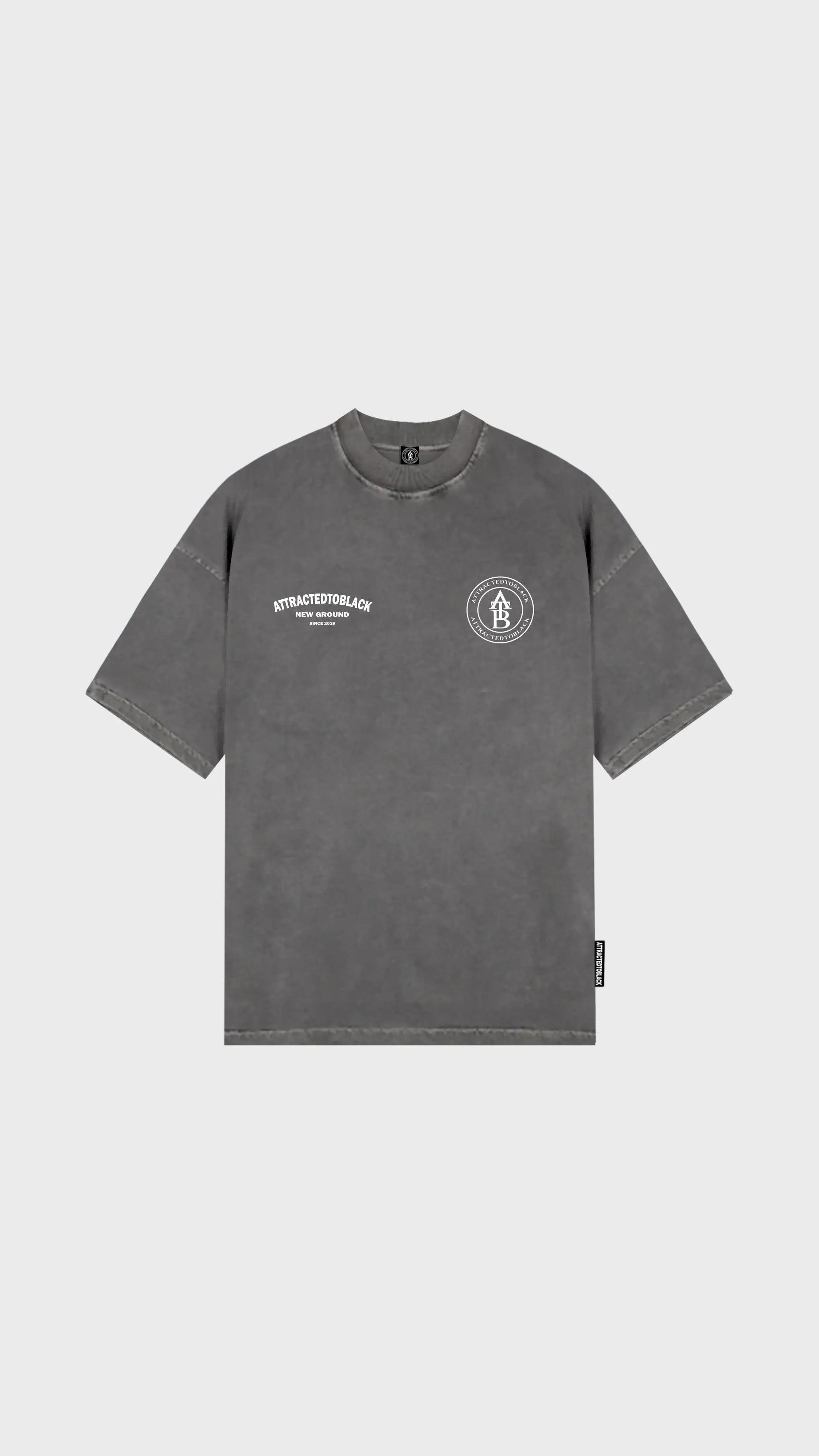 The Fresh Start Curve Oversized Tee - Attractedtoblack