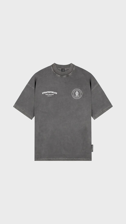The Fresh Start Curve Oversized Tee - Attractedtoblack