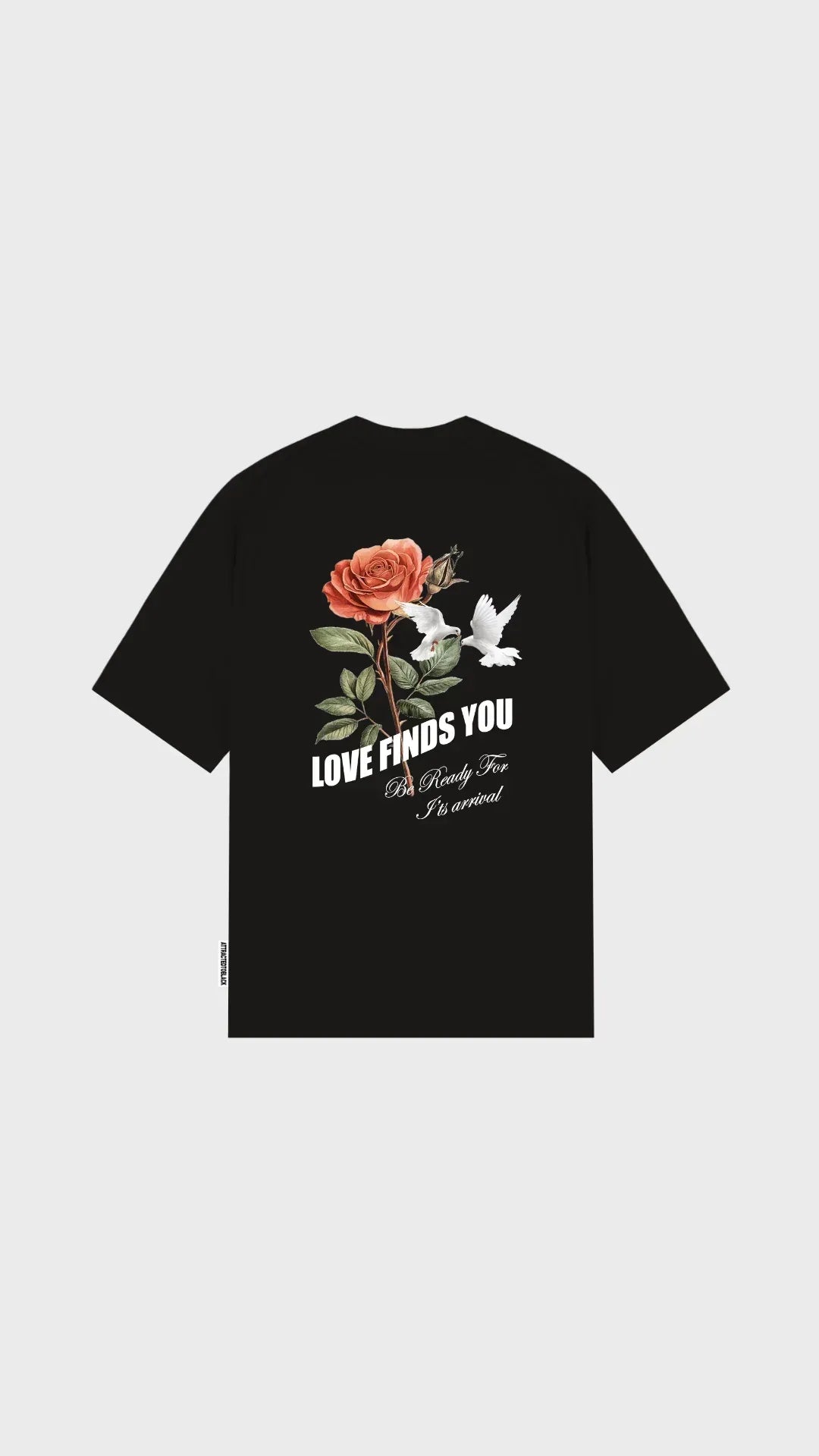 The Arrival Oversized Tee - Attractedtoblack