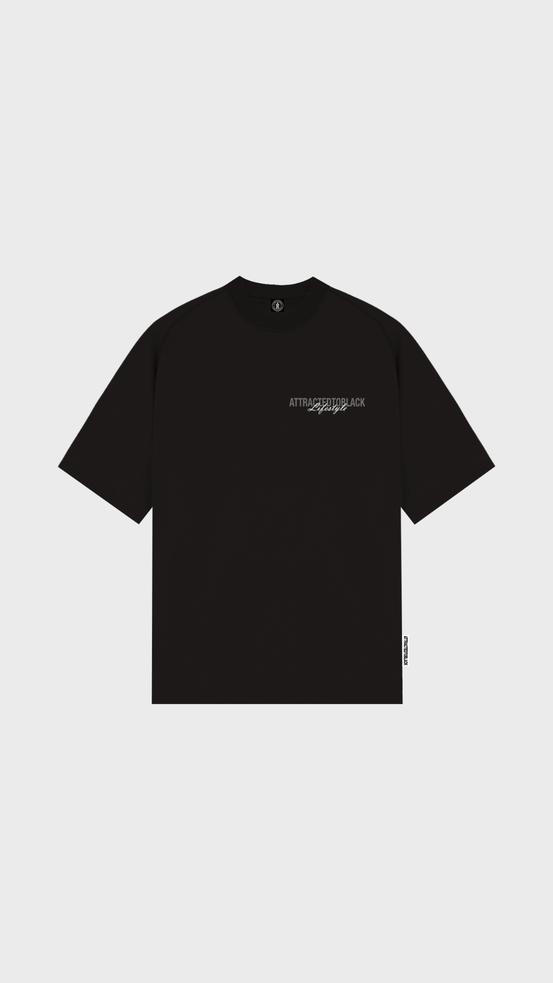 The Routine Oversized Tee - Attractedtoblack